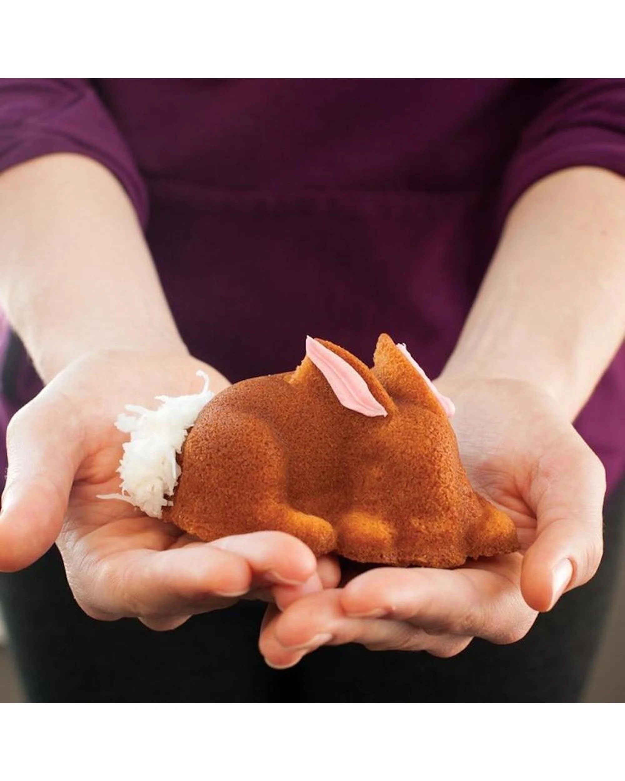 9 Nordic Ware Toffee Baby Bunny Cake Pan 31 x 31 x 6cm, 9 of 9