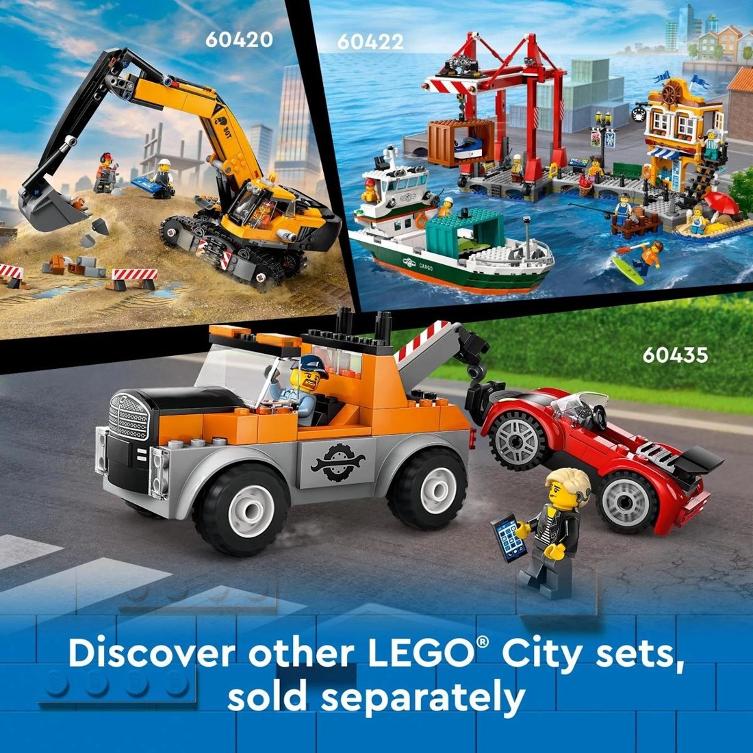 5 LEGO City Big Vehicles Yellow Mobile Construction Crane 60409, 5 of 11