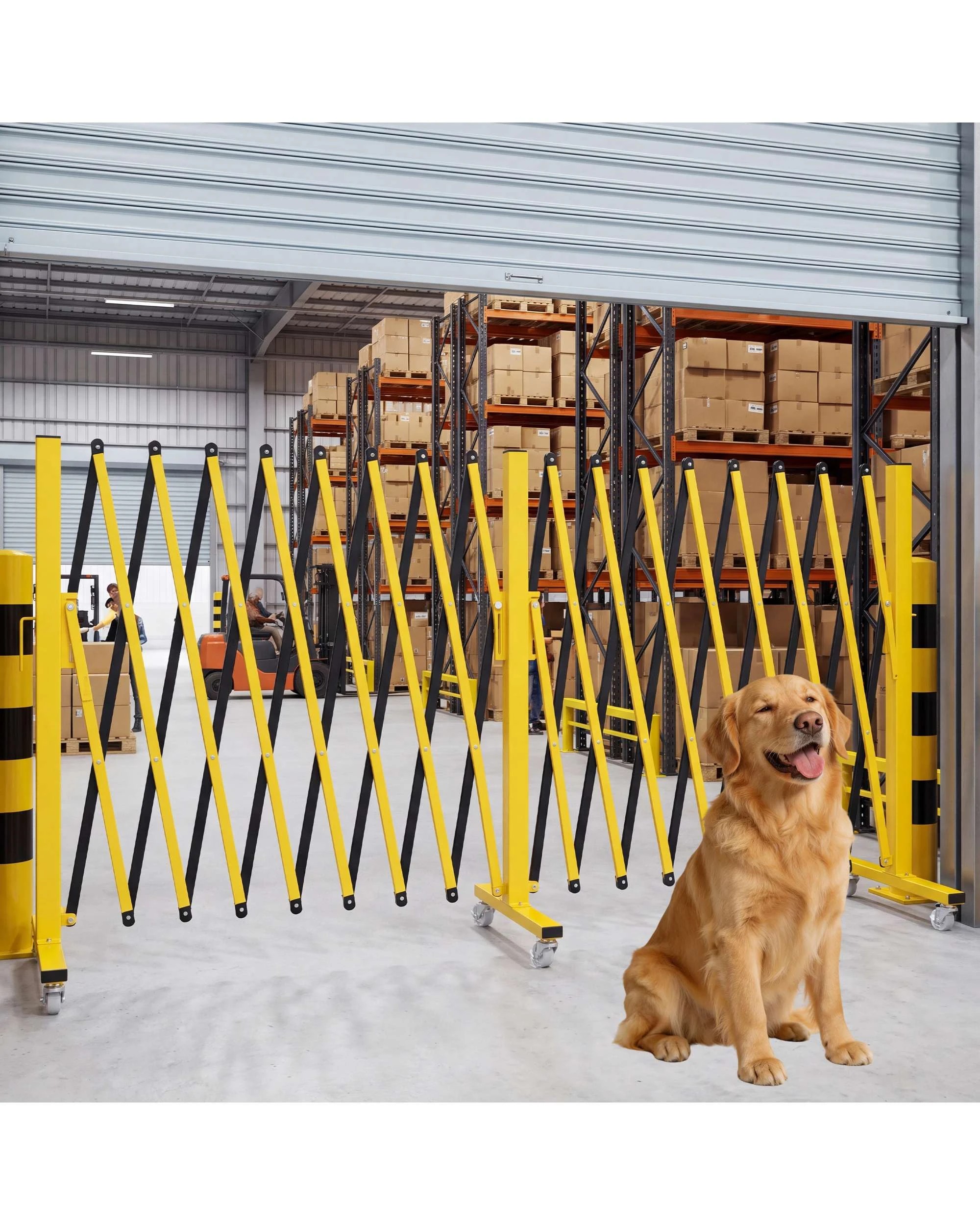 3 Advwin 5.1m Expandable Safety Barrier Barricade Gate Expanding Pet Barrier, 3 of 10