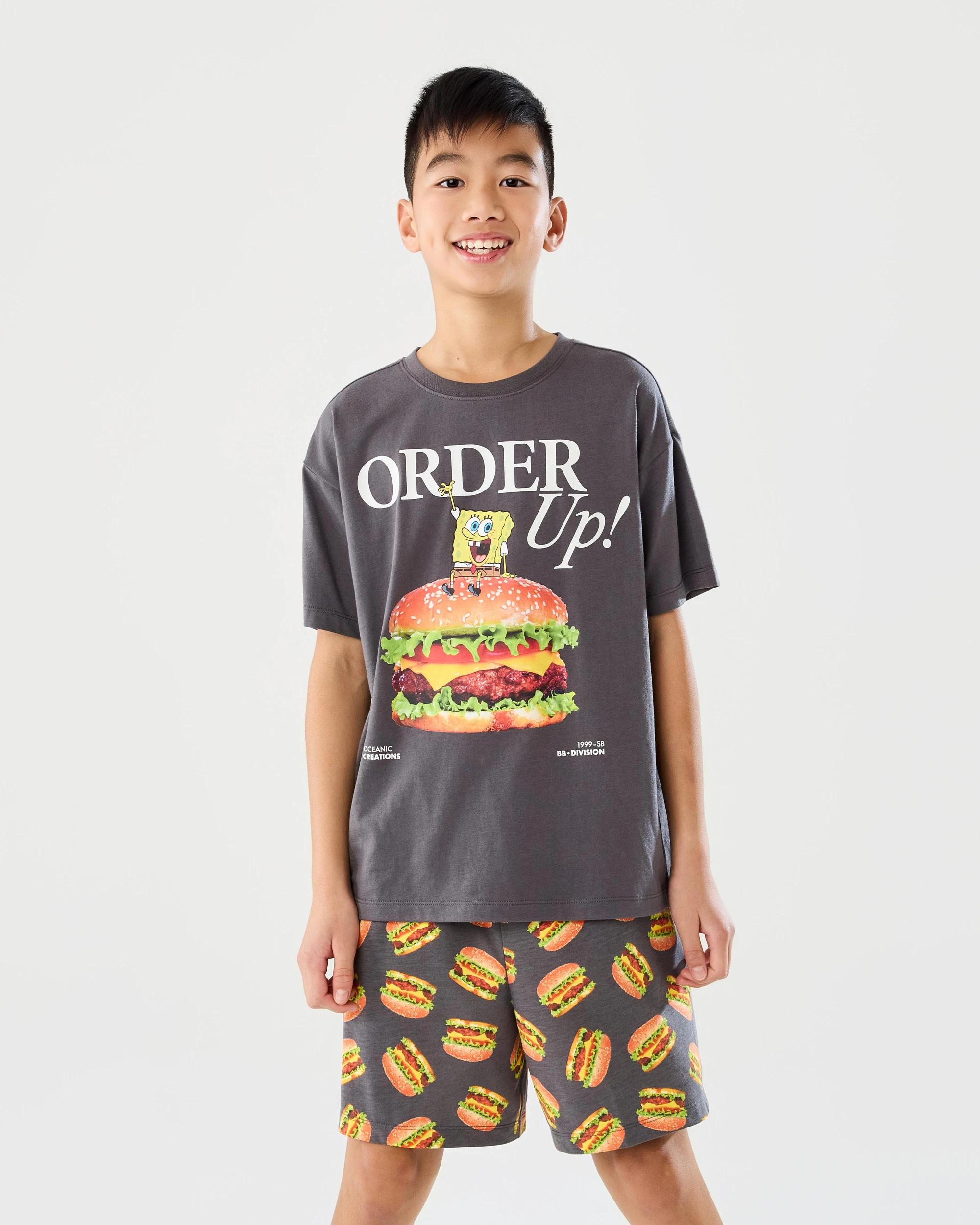 1 SpongeBob SquarePants License Pyjama Set Sponge Bob, 1 of 9