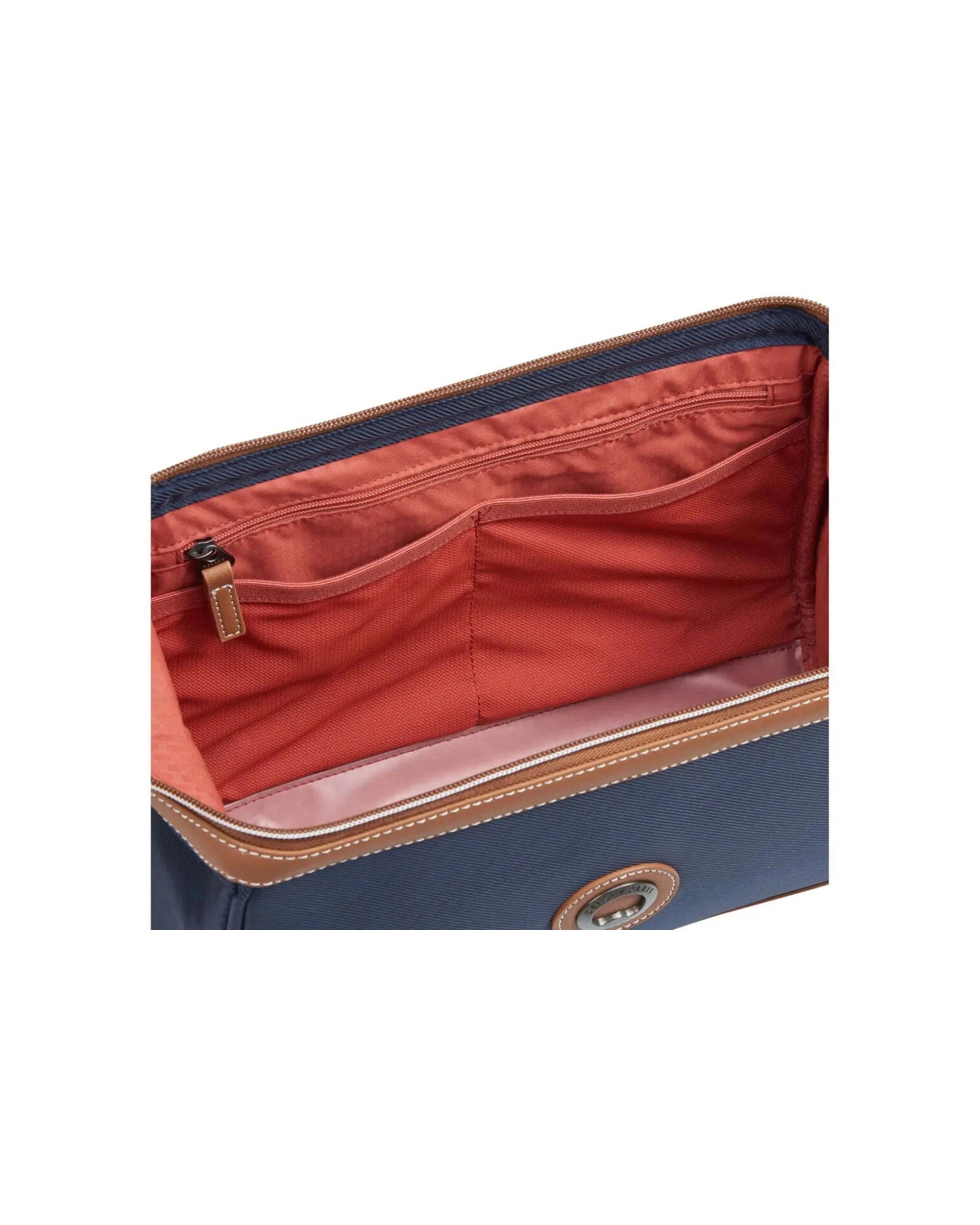 5 Delsey Chatelet Air 2.0 Toiletry Bag Large Opening Fully Lined Interior Navy - Blue, 5 of 6