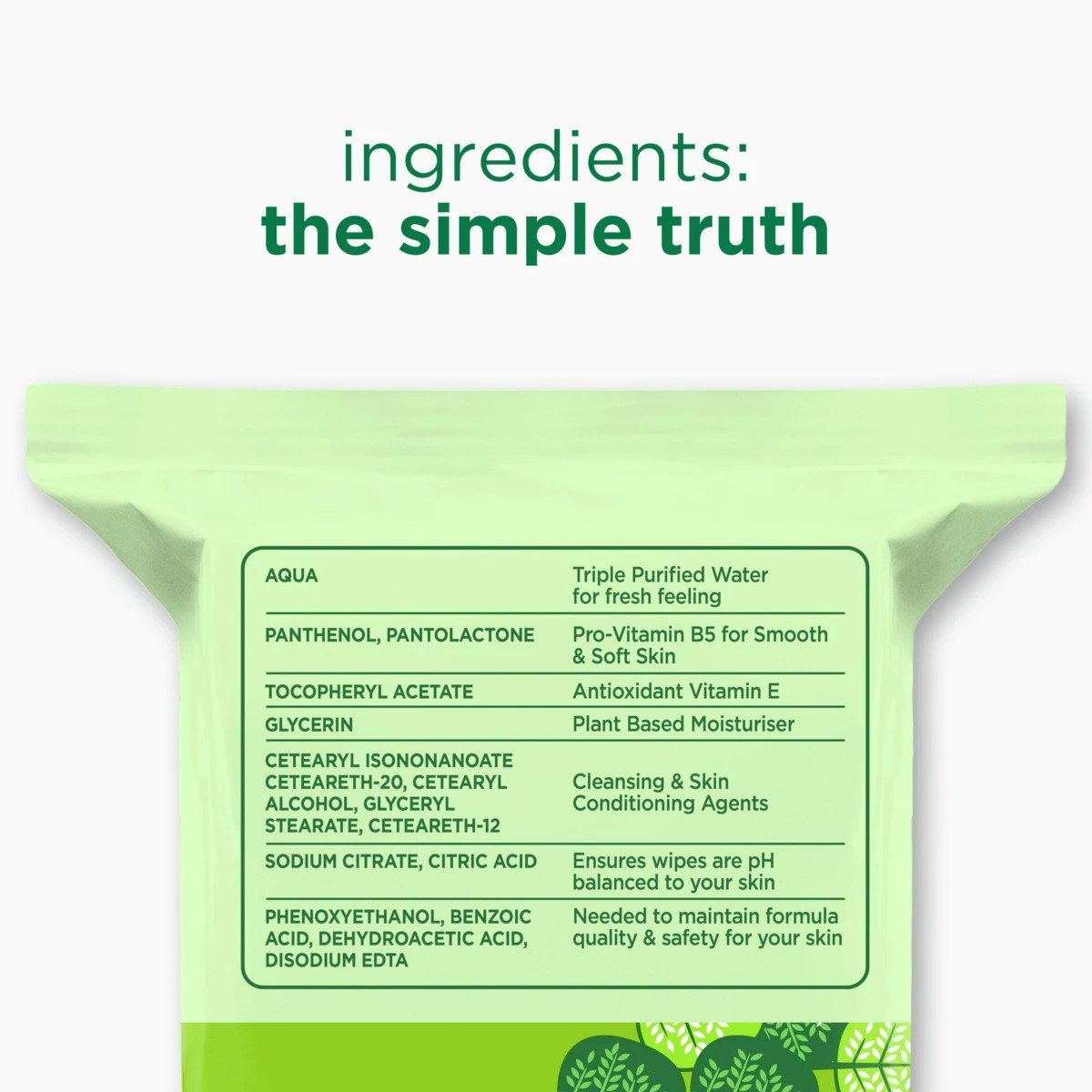 7 25 Pack Simple Kind to Skin Biodegradable Cleansing Wipes - Vitamin B5, Vitamin E and Pro Amino Acids, 7 of 9
