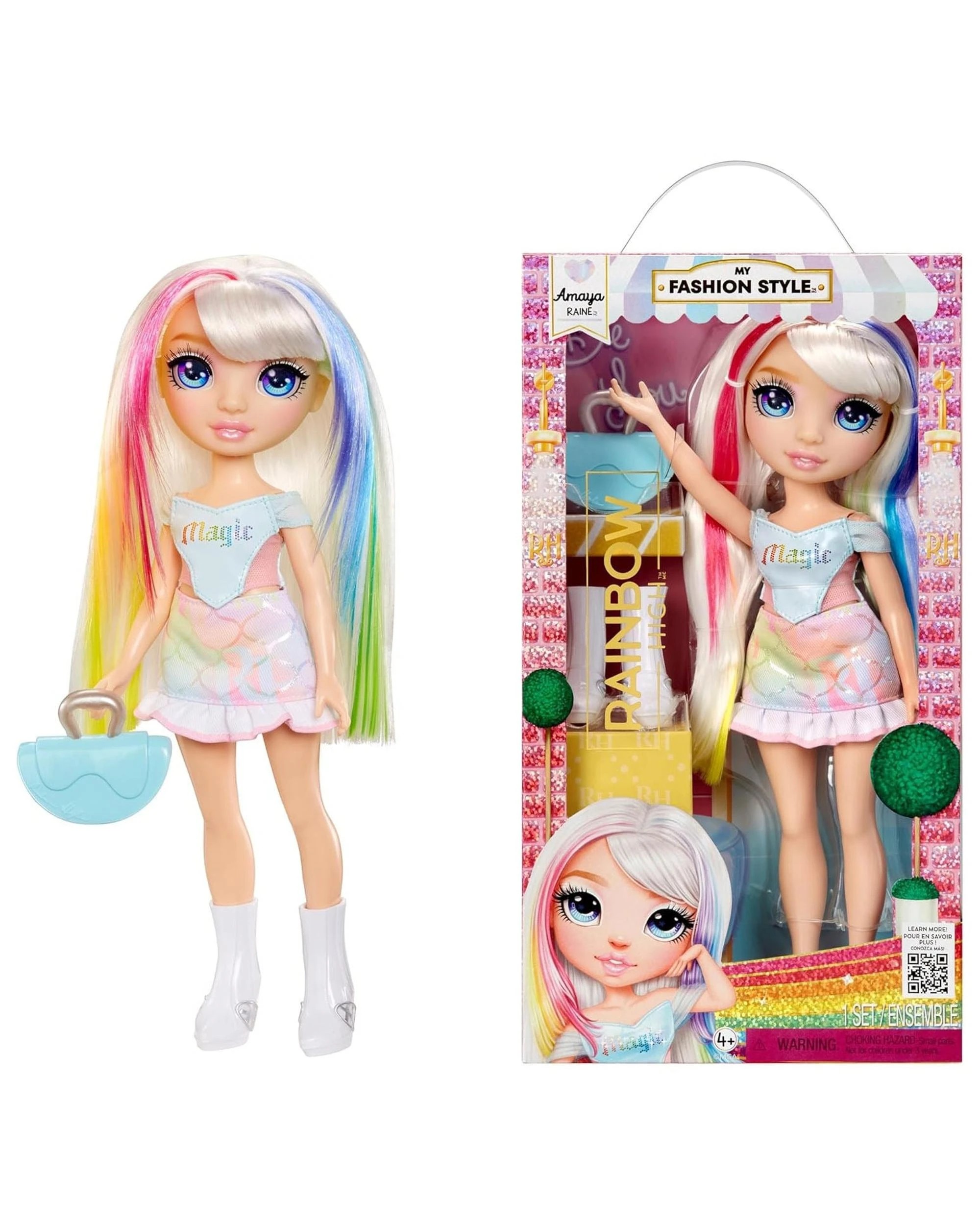 1 Rainbow High My Fashion Style Amaya Rayne Doll, 1 of 5
