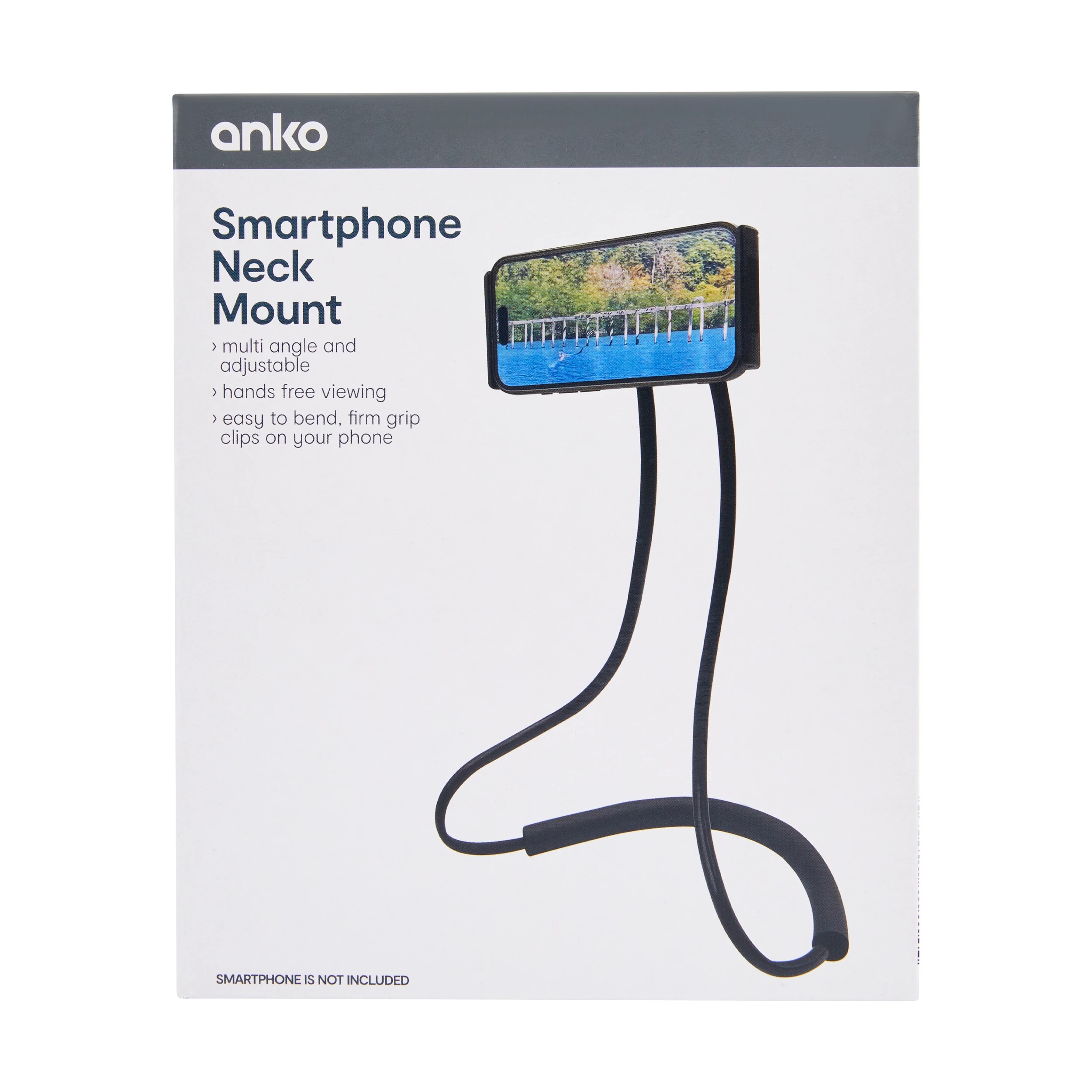 9 Smartphone Neck Mount - Black, 9 of 9