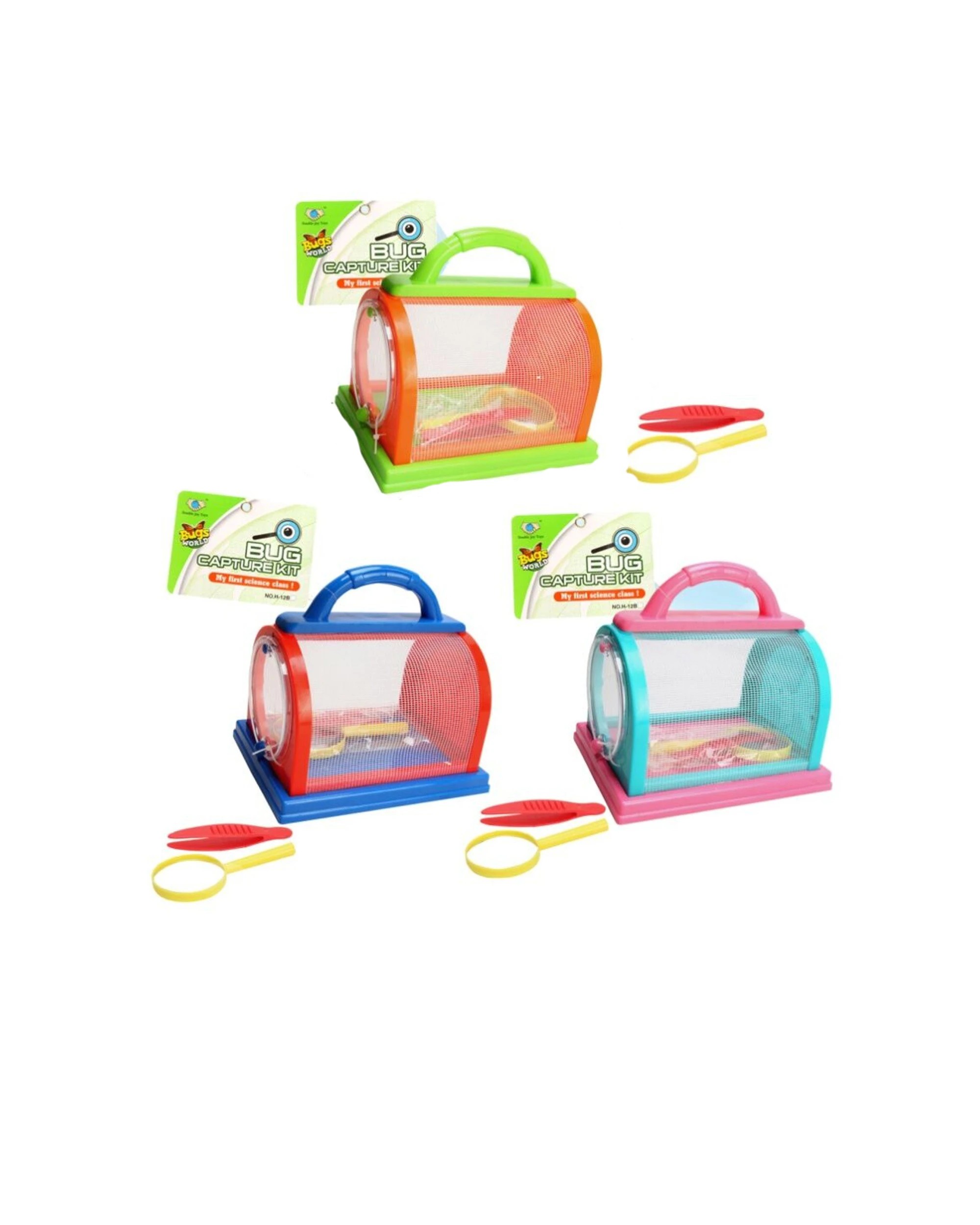 2 All Brands Toys Kids Bug Capture Kit With Magnifying Glass Tweezers Educational - Multi, 2 of 2