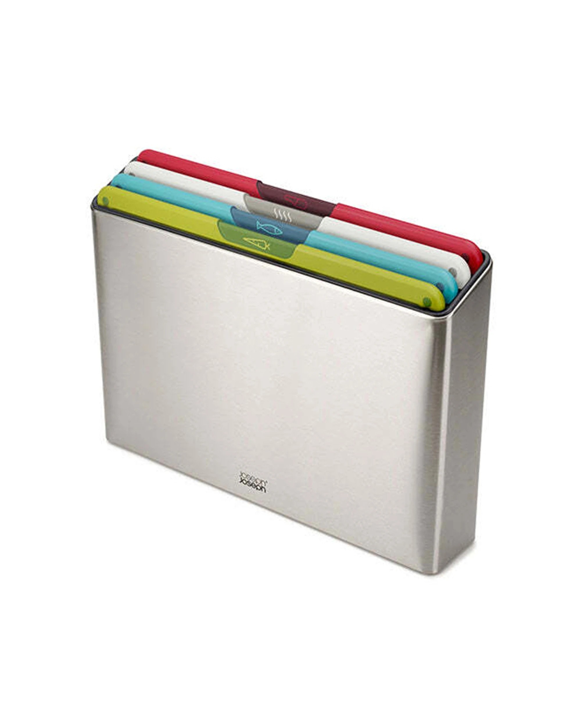 1 Joseph Joseph Folio Icon Steel Chopping Board 4pc Set - Multi, 1 of 6
