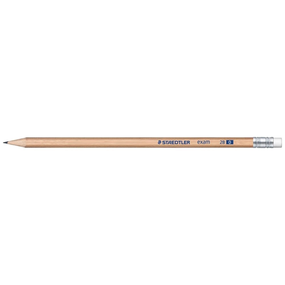1 Staedtler Exam Eraser Tip Graphite Pencil 2B, 1 of 2
