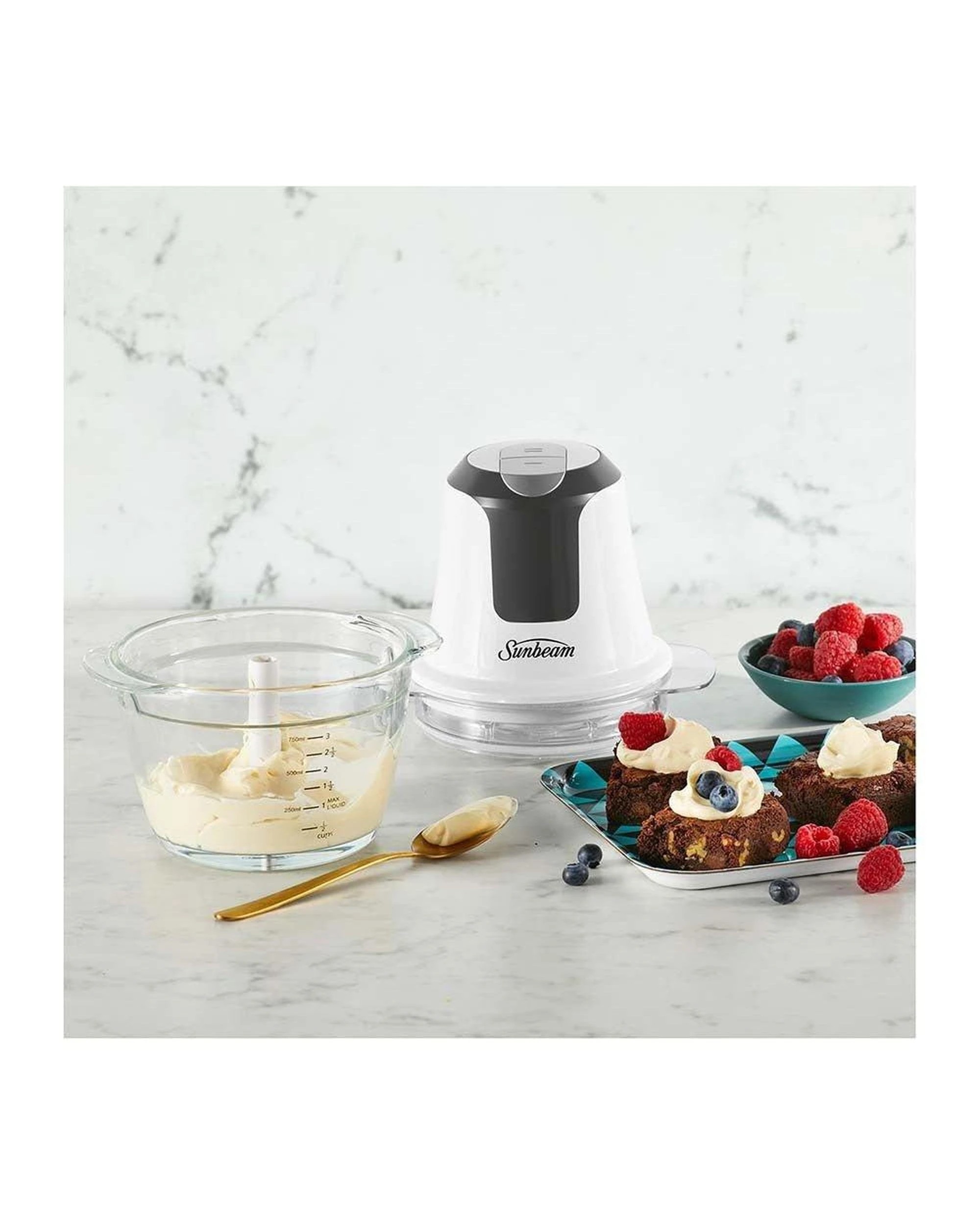 4 Sunbeam Mini Glass Food Processor with Multi-Chop Function, 4 of 5