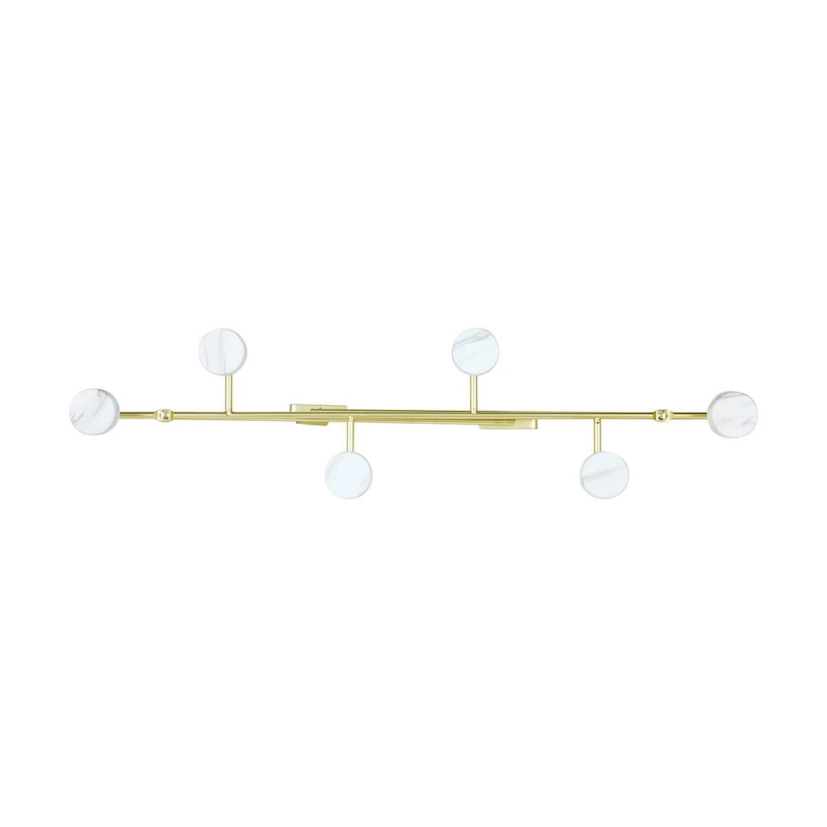 7 Marble and Gold Look Over The Door Hook, 7 of 9