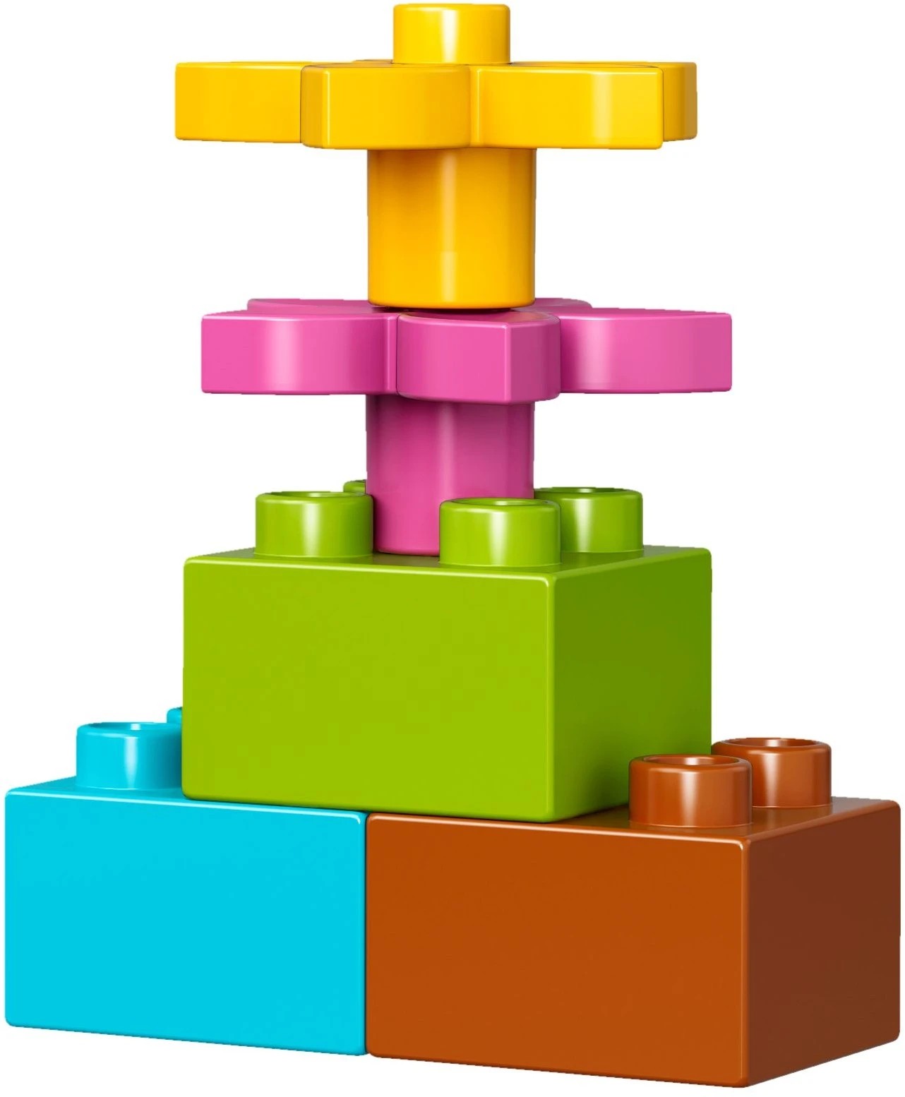 7 LEGO 10820 DUPLO Town Creative Building Basket Set, 7 of 7
