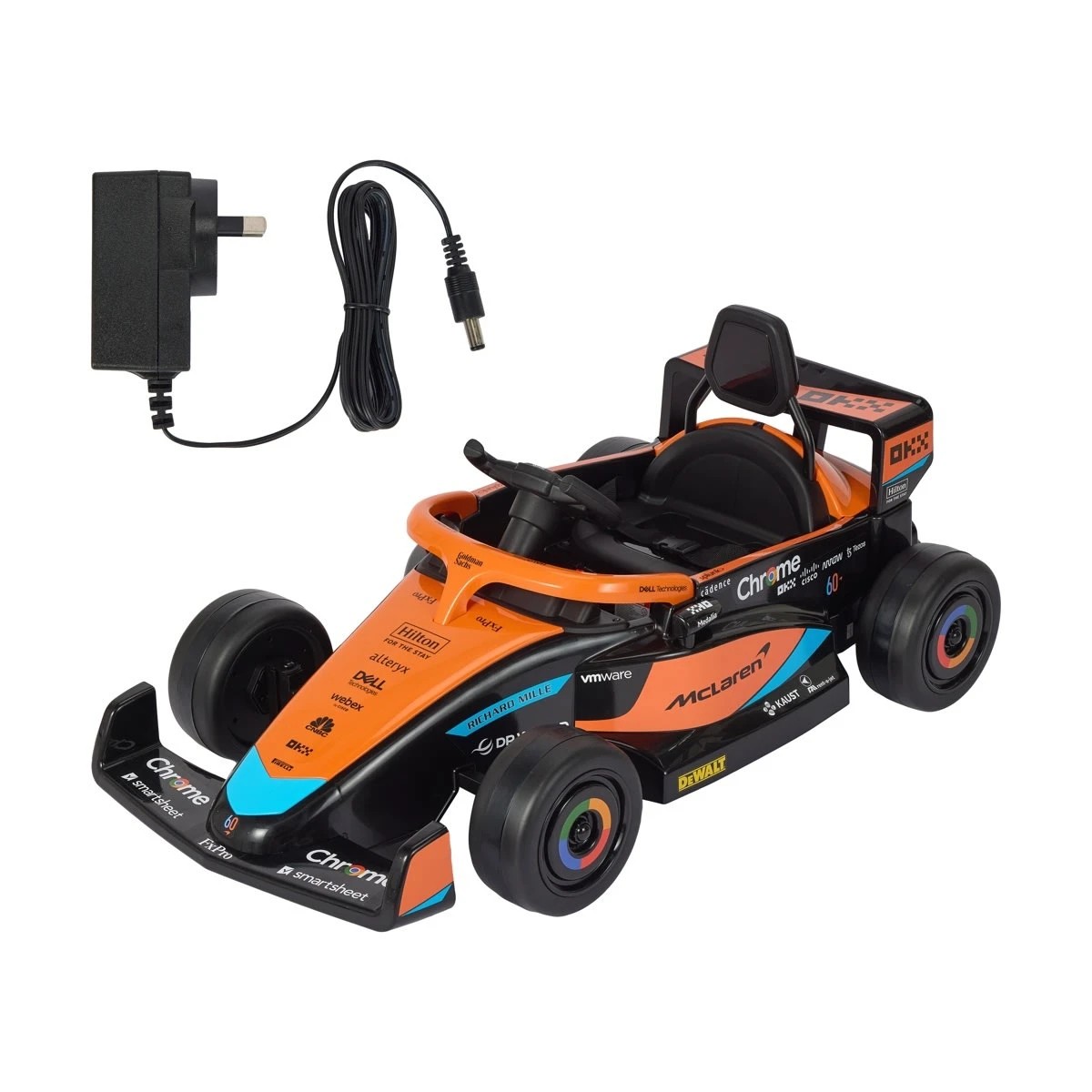 1 12V McLaren Formula 1 Team MCL60 Electric Ride On, 1 of 10