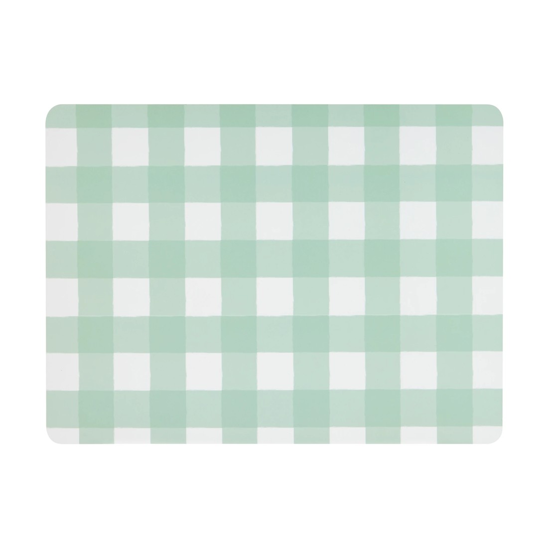 1 Gingham Corkback Placemat, 1 of 3