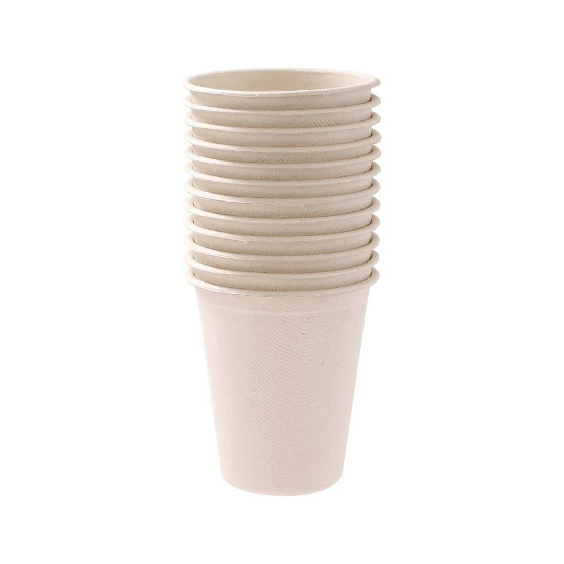 1 12pk Lemon & Lime Earthie Sugarcane Cups 250ml Nat Disposable/compostable Drink
 - Natural, 1 of 5