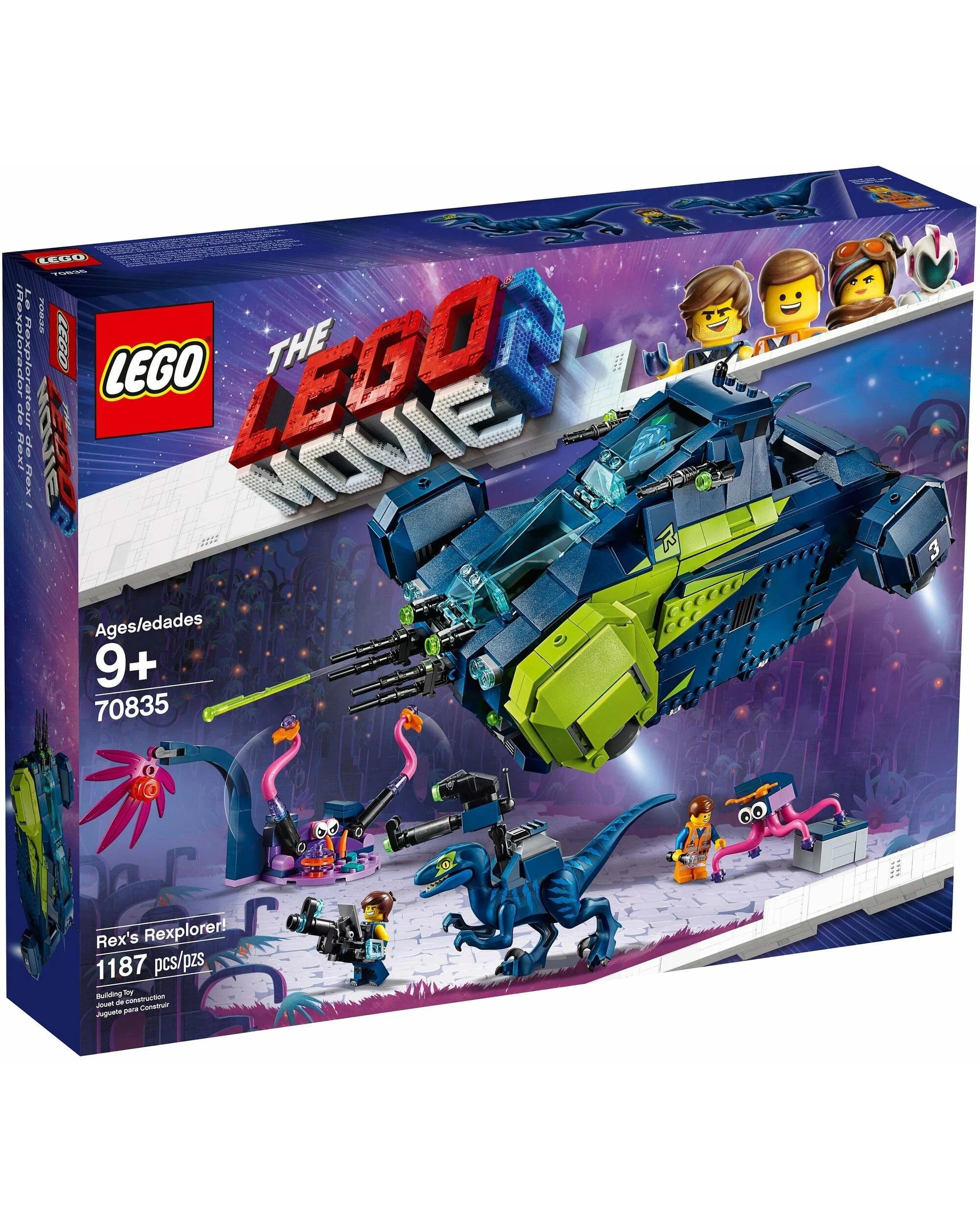 1 LEGO 70835 The Lego Movie 2 Rex's Rexplorer!, 1 of 2