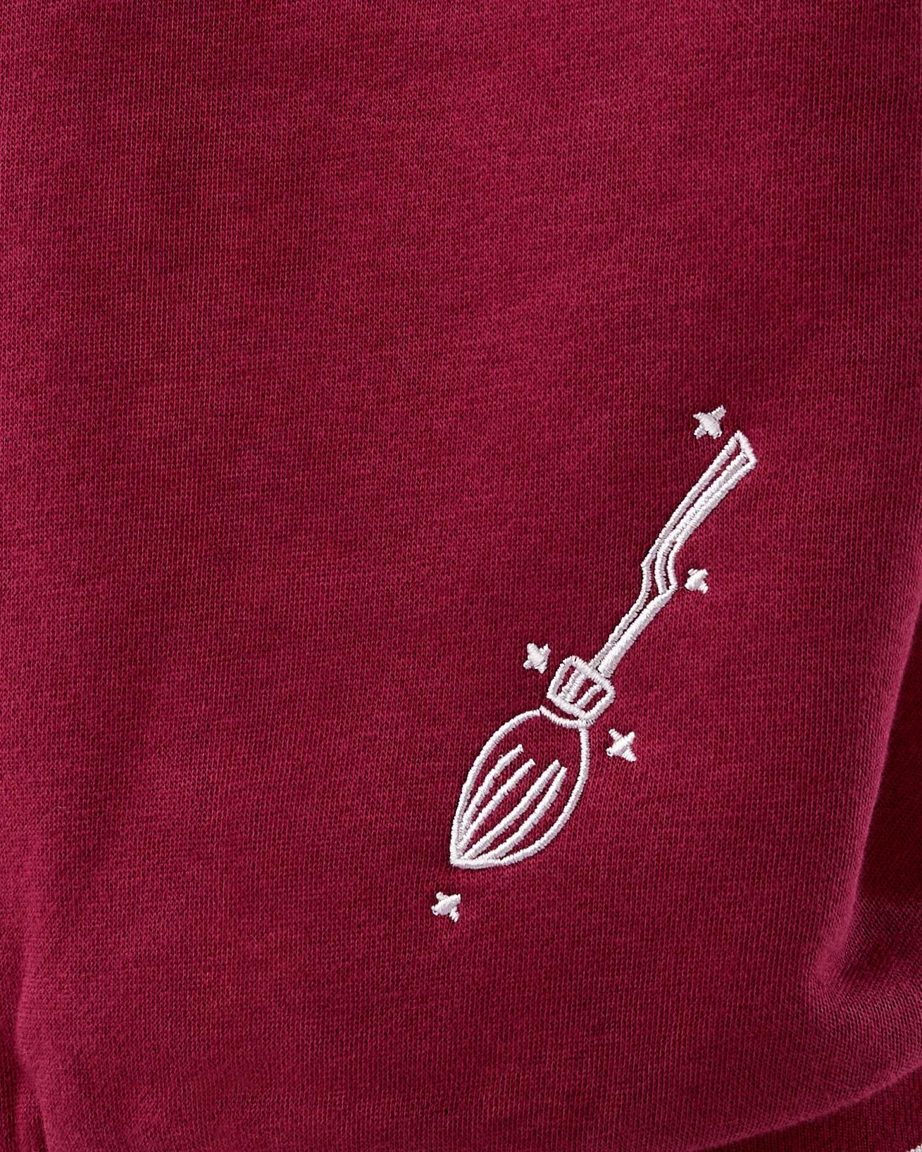 8 Harry Potter License Oversized Hoodie Red Hogwrt, 8 of 10