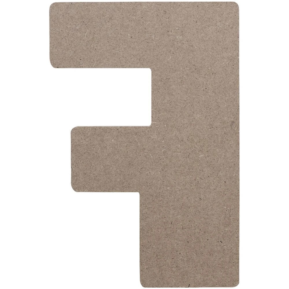 2 Born Wooden Alphabet Letter F 20cm, 2 of 3