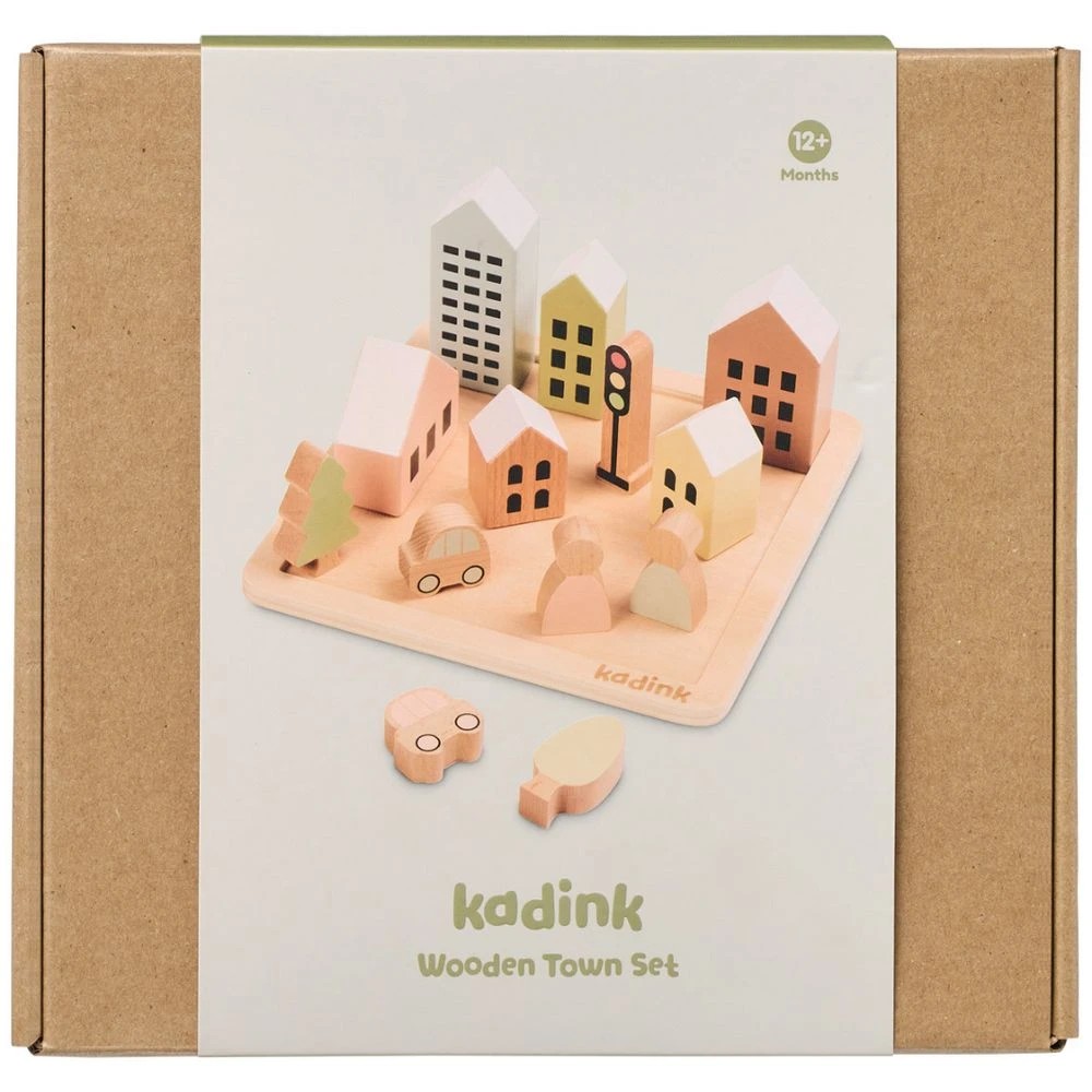 3 Kadink Wooden Town Play Set, 3 of 3