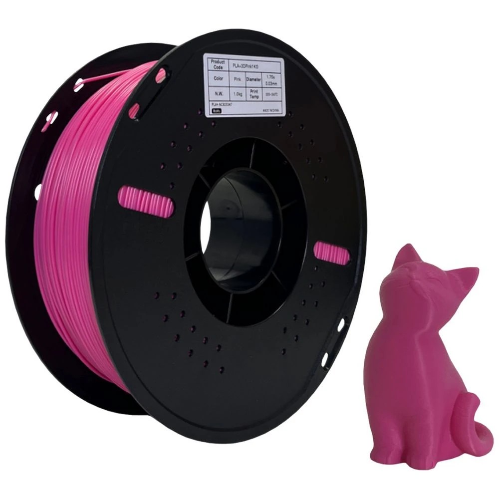 1 Keytek PLA+ 3D Filament Pink, 1 of 2