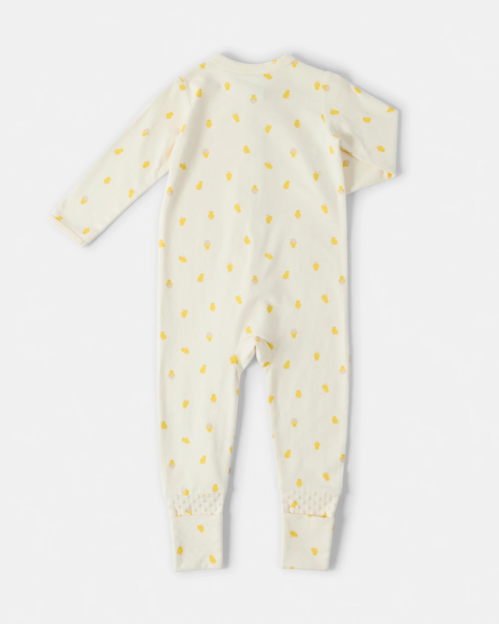 2 Cotton Turn Cuff Coverall Eas Chicks, 2 of 3