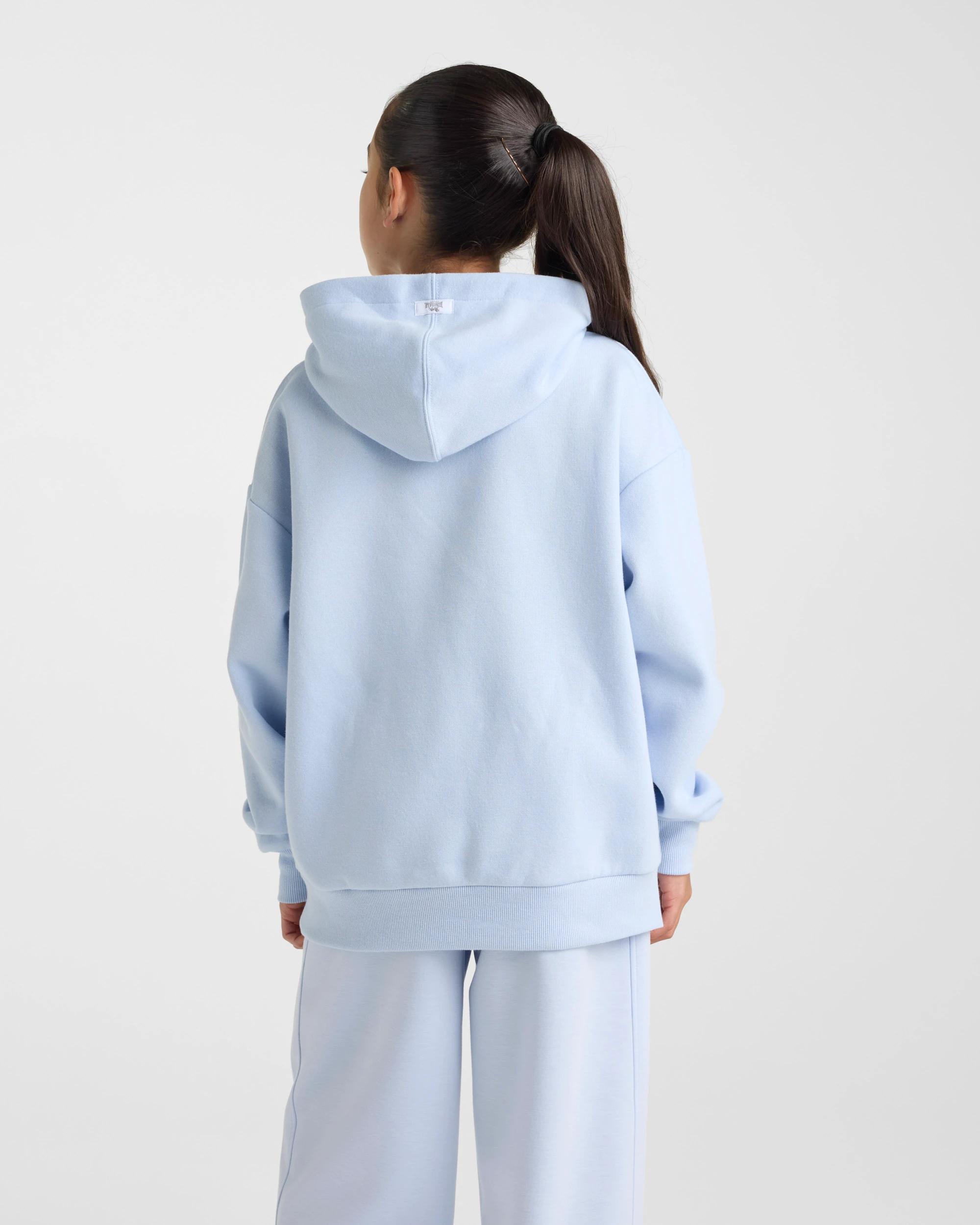2 Lonsdale London Fleece Hoodie - Light Blue LIGHT BLUE, 2 of 5