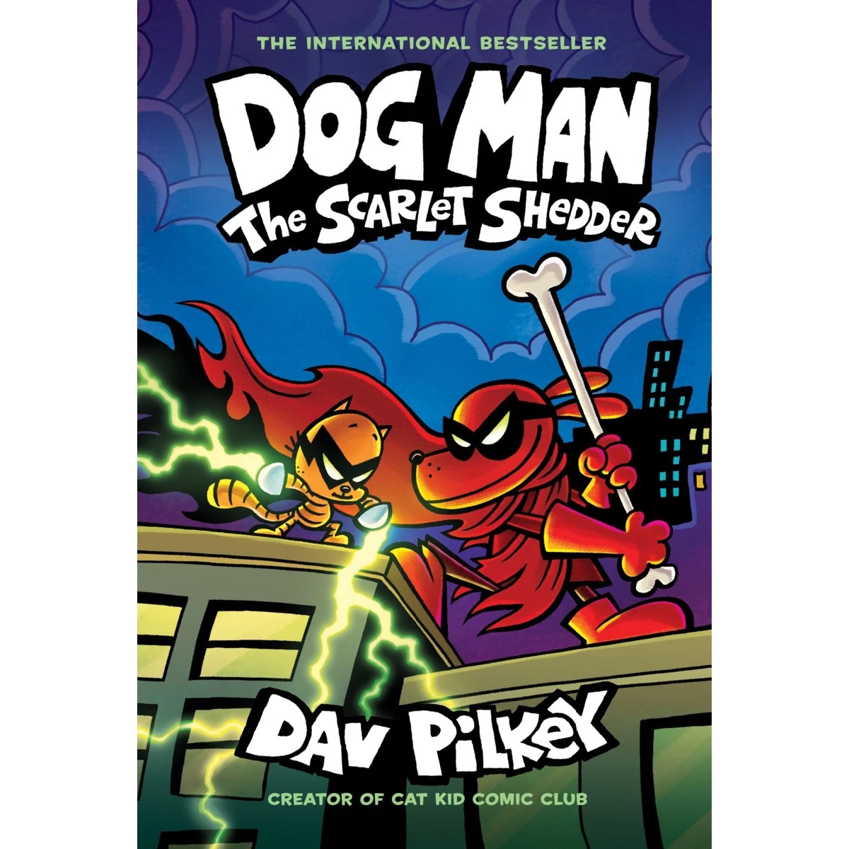1 Dog Man: The Scarlet Shedder by Dav Pilkey - Book