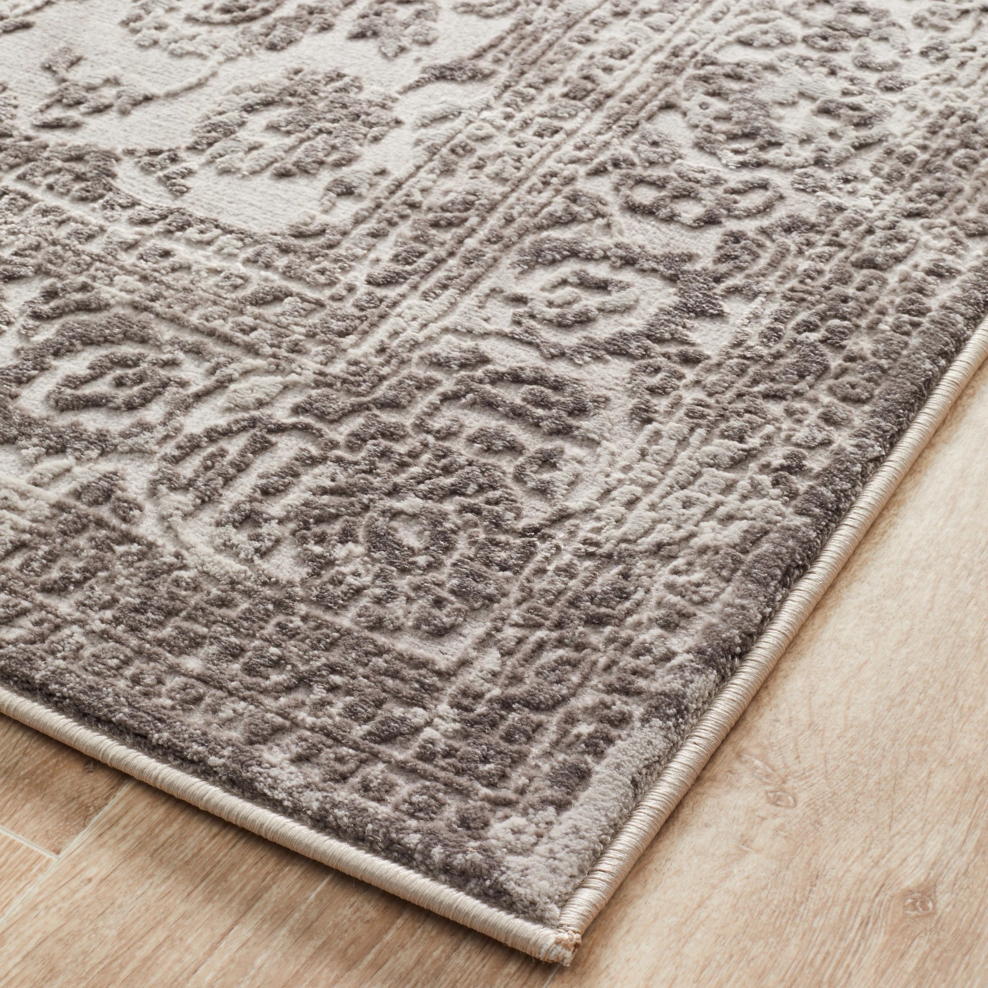 3 Common Ground Rugs Grandeur 111 230x160cm - Medium Floor Rug - Silver, 3 of 7