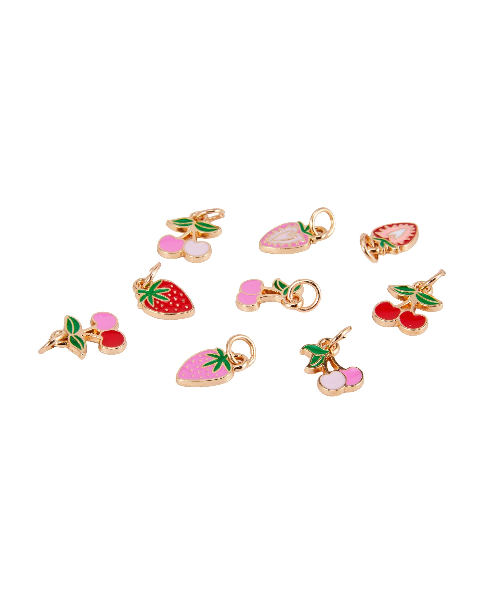 3 6 Pack Jewellery Making Charms - Cherry and Berry, 3 of 3