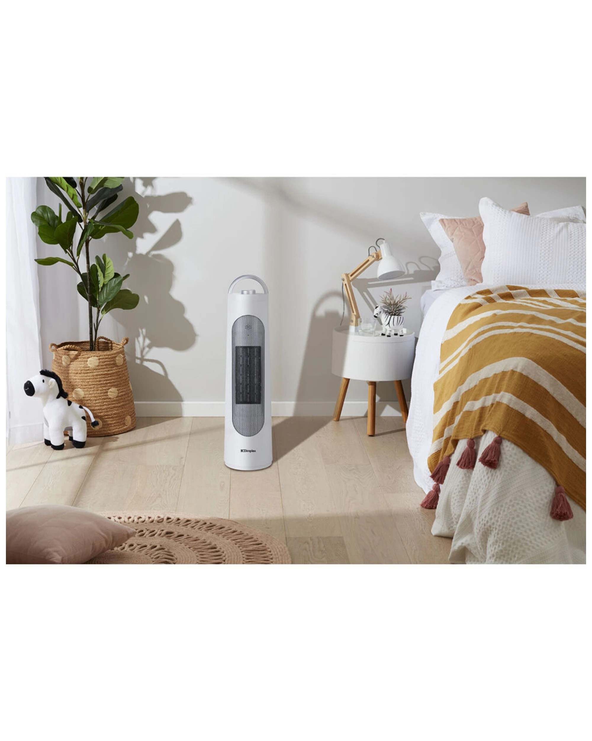 5 Dimplex Tower Ceramic Electric Heater 2KW Oscillating Overheat Protection
 - white, 5 of 5