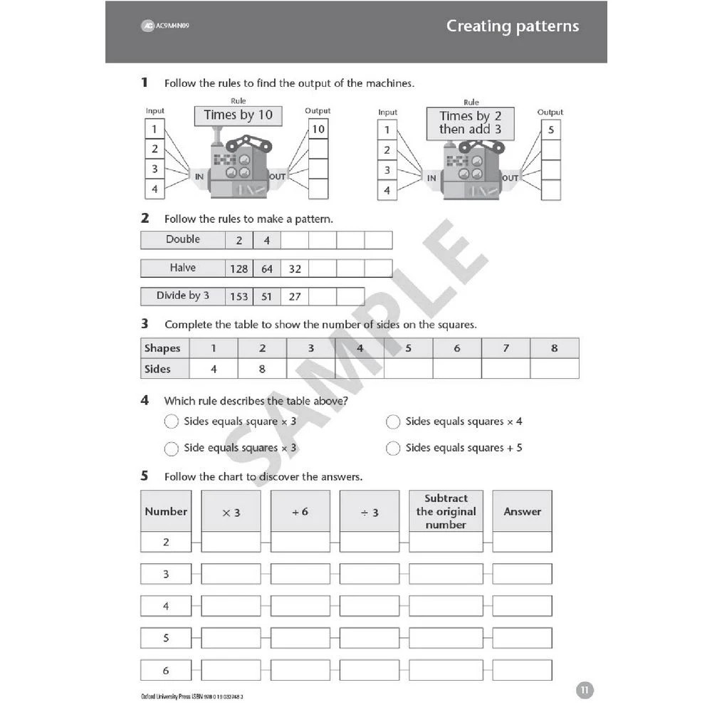 5 Maths Plus Australian Curriculum Value Pack Year 4, 5 of 5