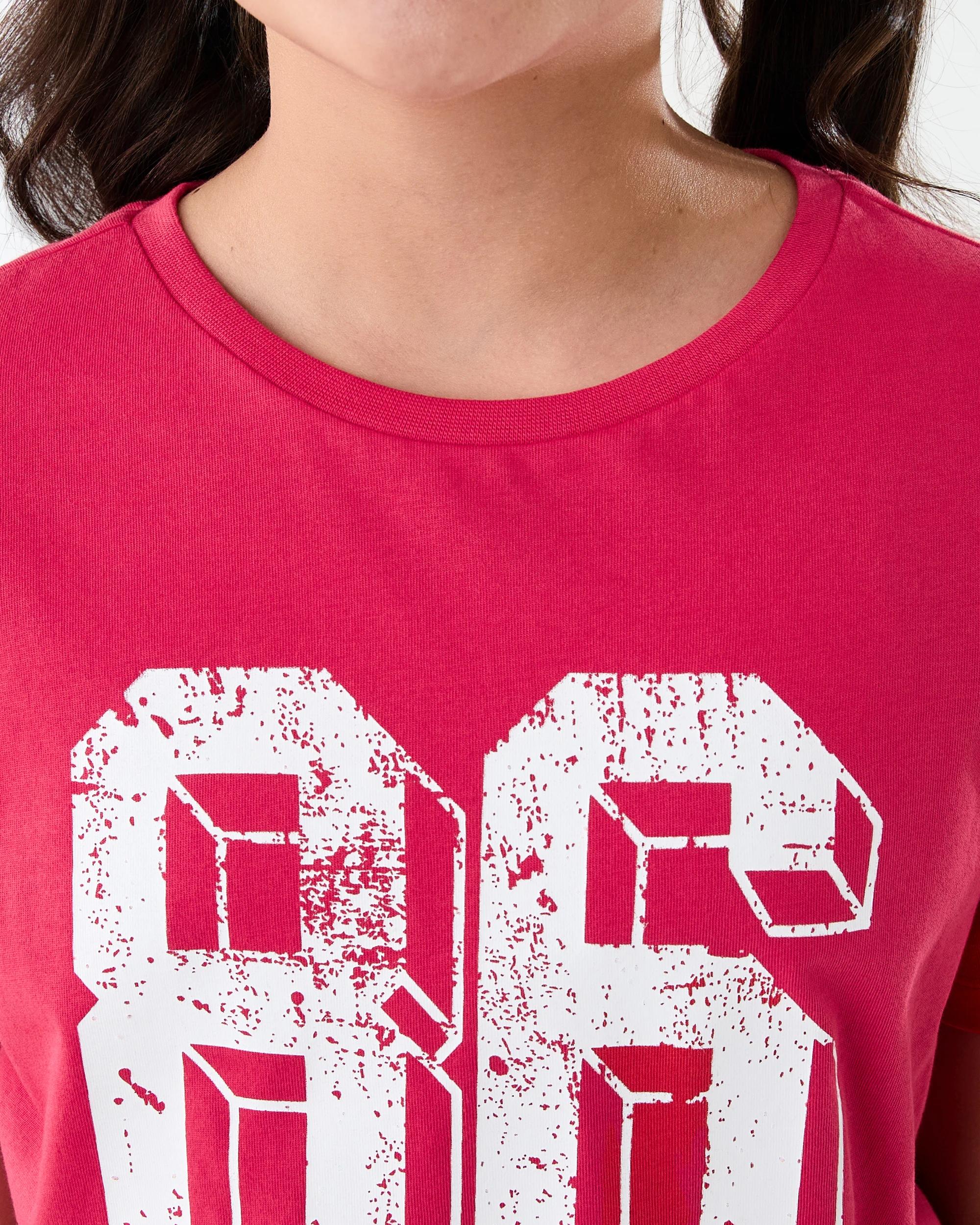 4 Short Sleeve Printed T-shirt Red Number, 4 of 7