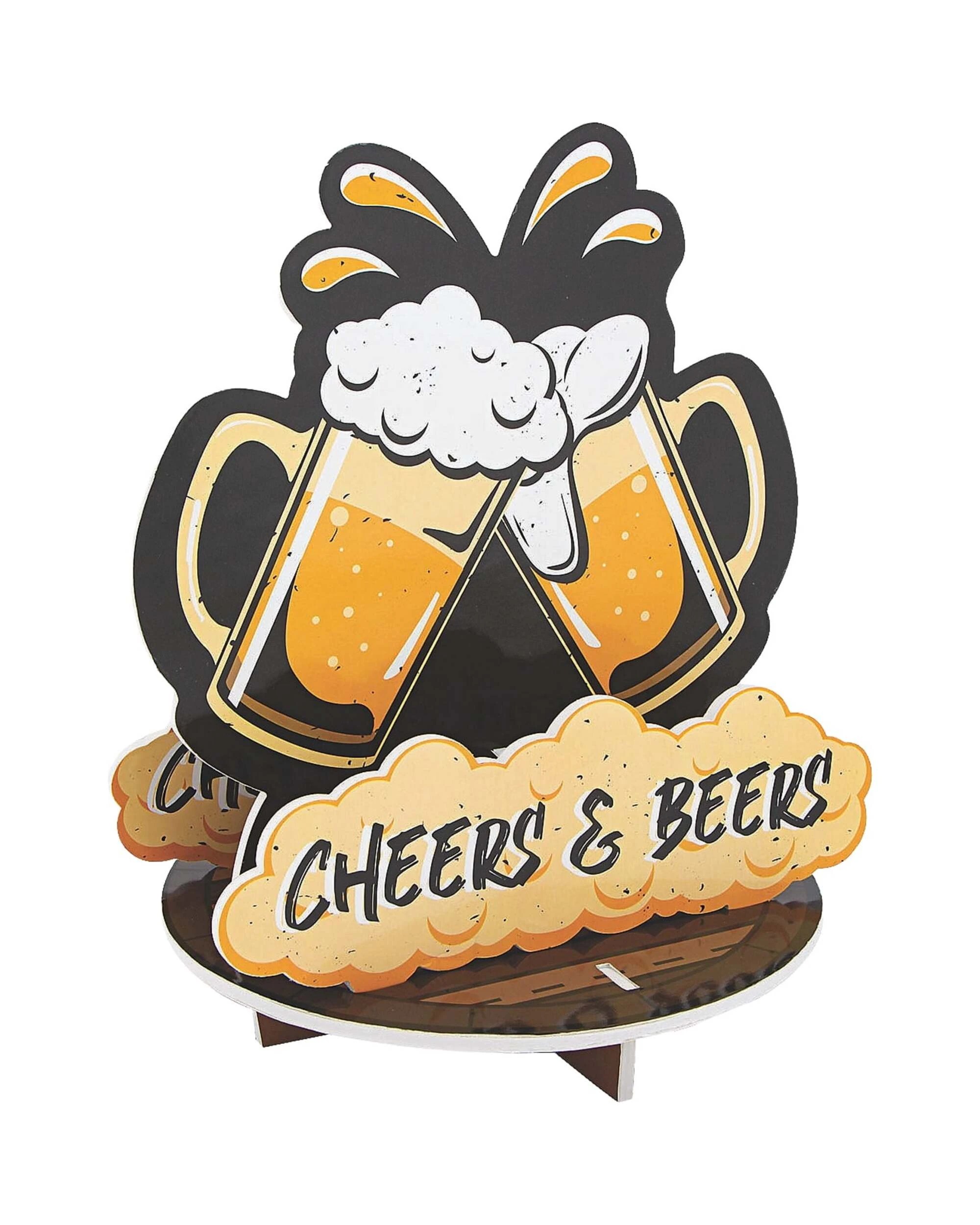Fun Express Cheers & Beers Foam Centrepiece . - Kmart