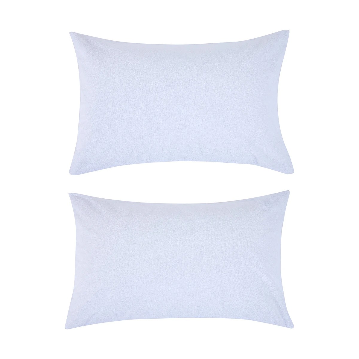 2 2 Pack Waterproof Pillow Protectors - White, 2 of 5