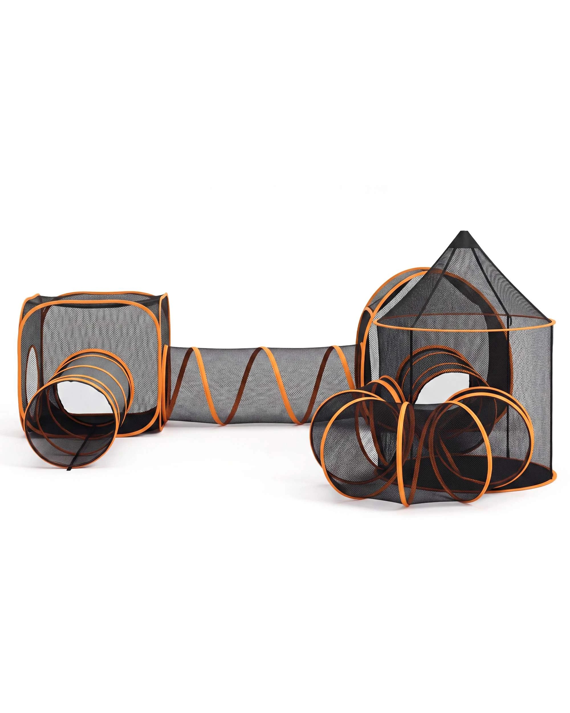 4 Advwin 7in1 Pet Playpen Cat House Enclosures Pop Up Tent Tunnel Dog Cage Puppy Rabbit, 4 of 8