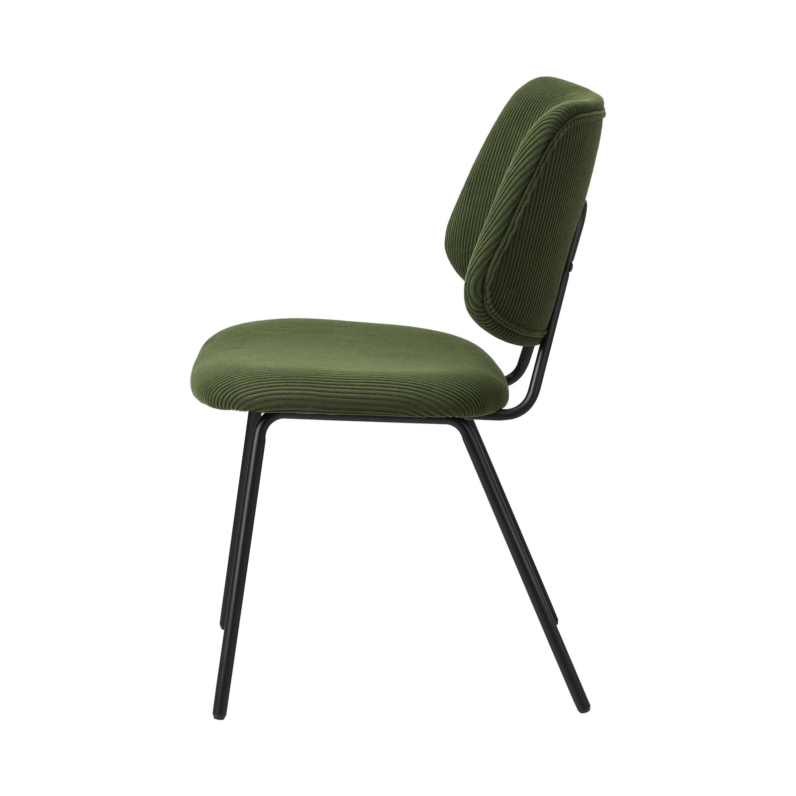 9 Oikiture 2x Dining Chair Vintage Retro Polyester Kitchen Padded Lounge
 - Green, 9 of 10