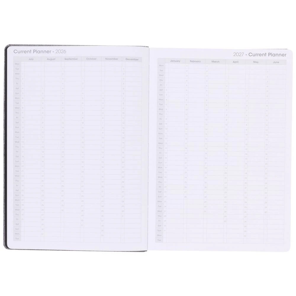 2 Otto A4 Day To Page RPET Diary FY26/27 Grey, 2 of 5