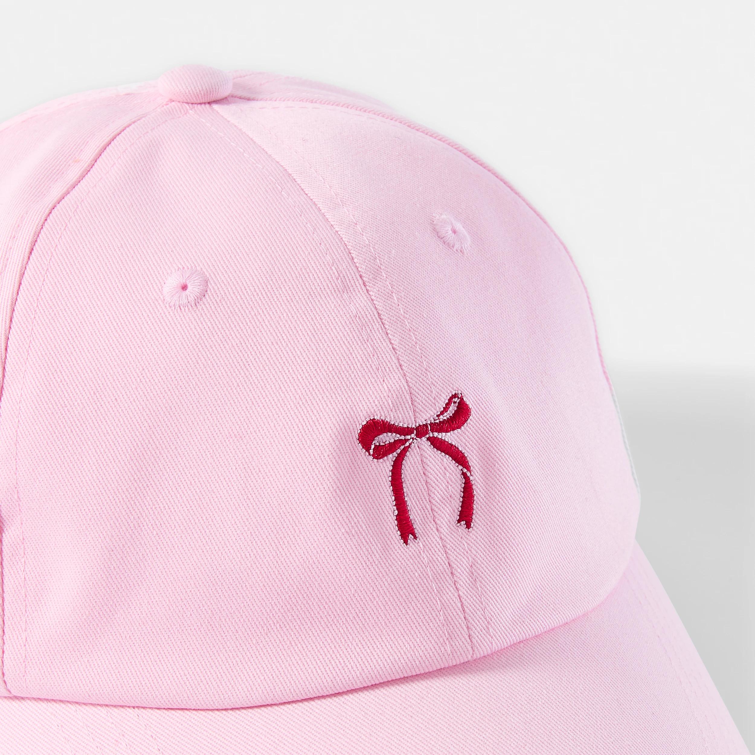 3 Slogan Cap PINK BOWS SOFT BLOSSOM, 3 of 3
