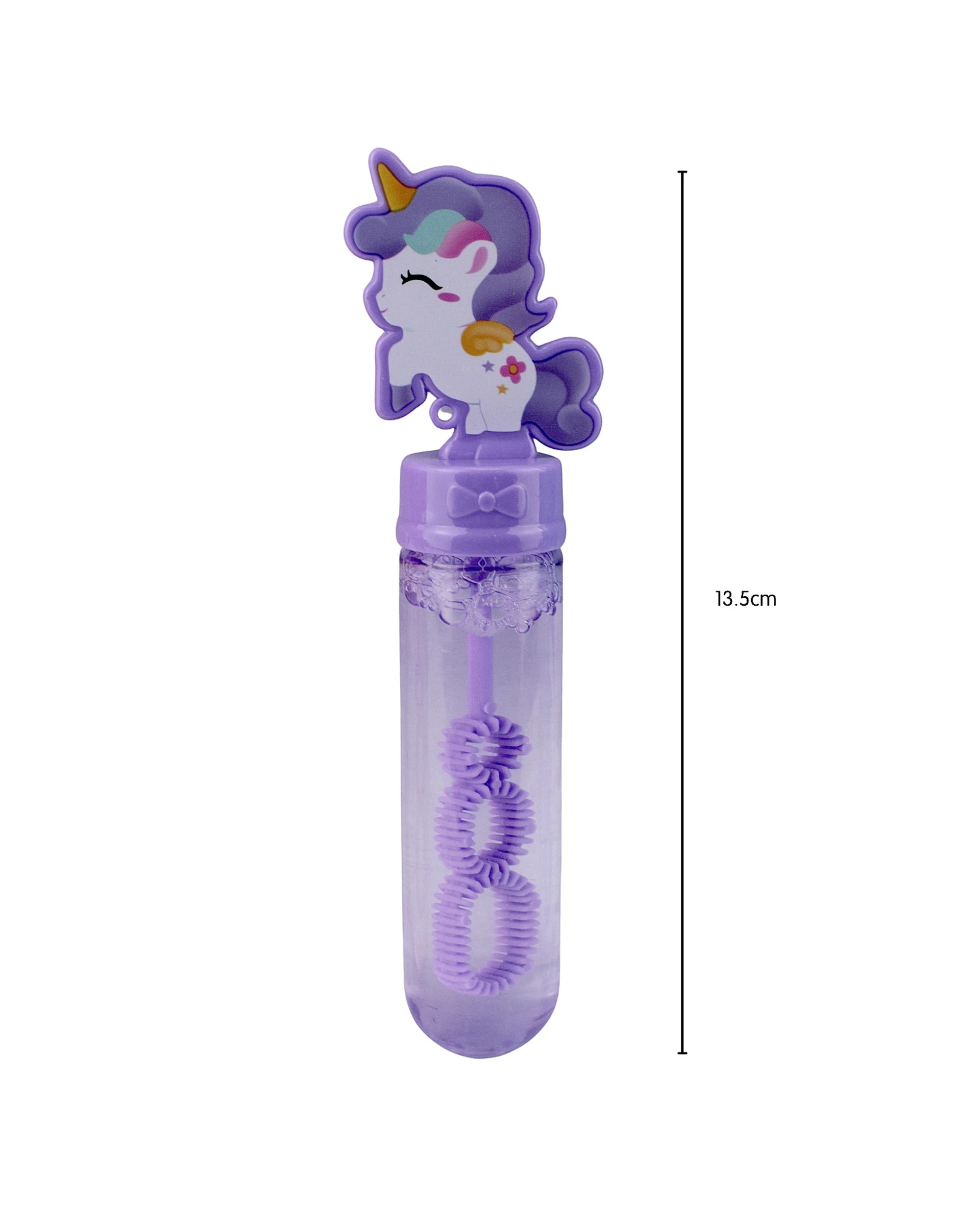 2 Partyrama Pack of 3 Unicorn Bubble Tubes, 2 of 4