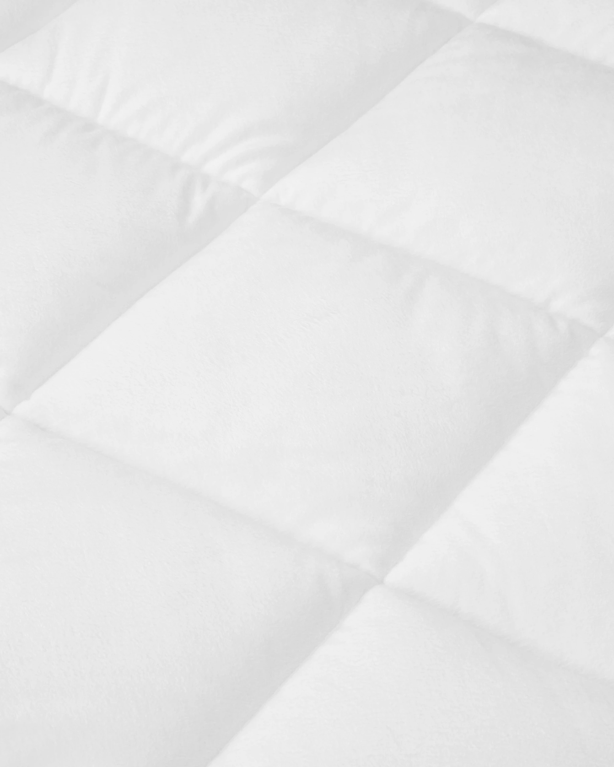 4 Reversible Plush Mattress Topper - Double Bed, White, 4 of 6