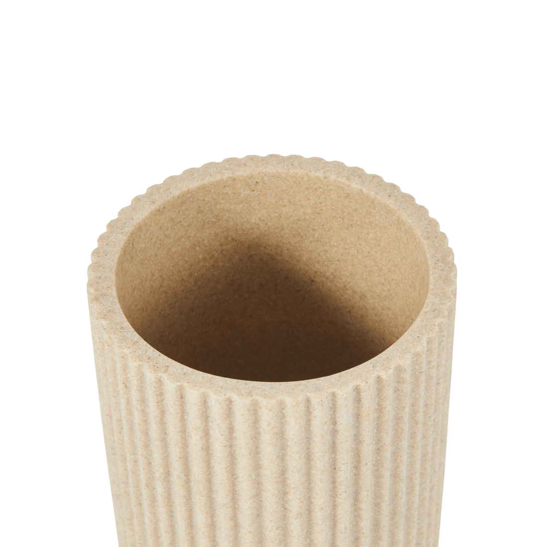 5 Natural Fluted Toilet Brush Set, 5 of 7