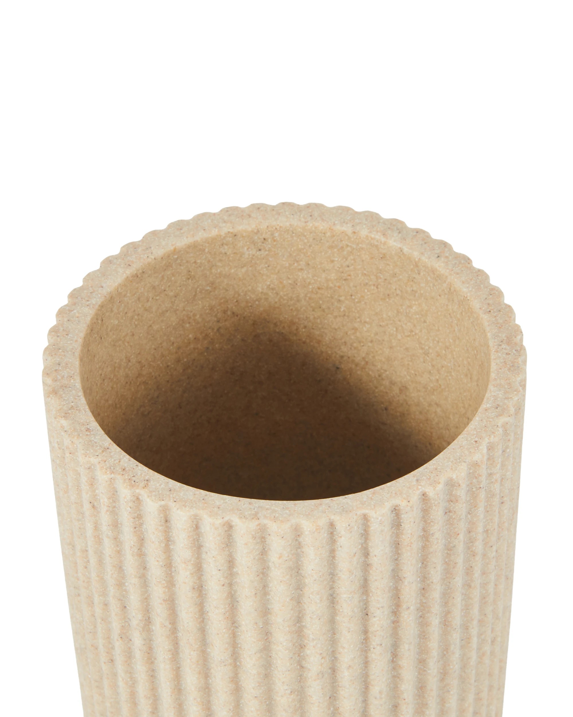 5 Natural Fluted Toilet Brush Set, 5 of 7