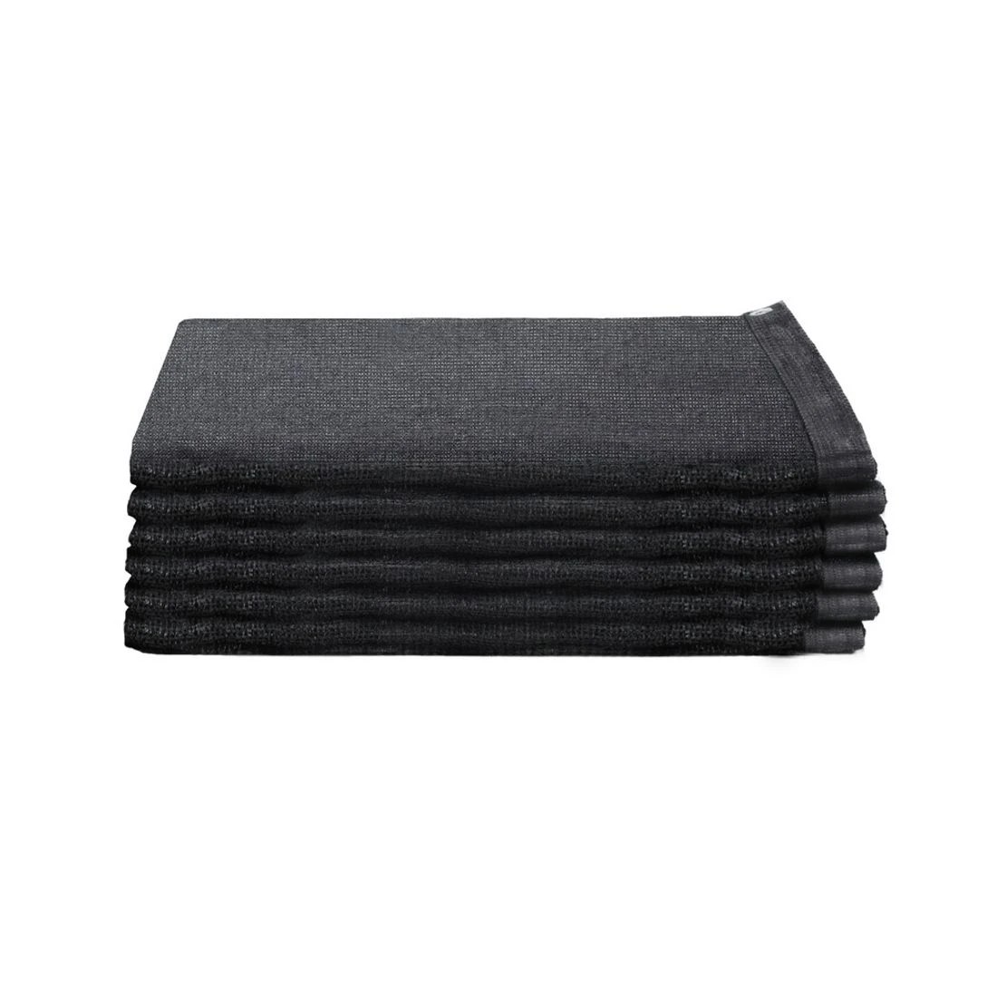 3 Instahut Shade Cloth Sun Shade Fabric Patio UV Resistant  10x2m - Black, 3 of 6