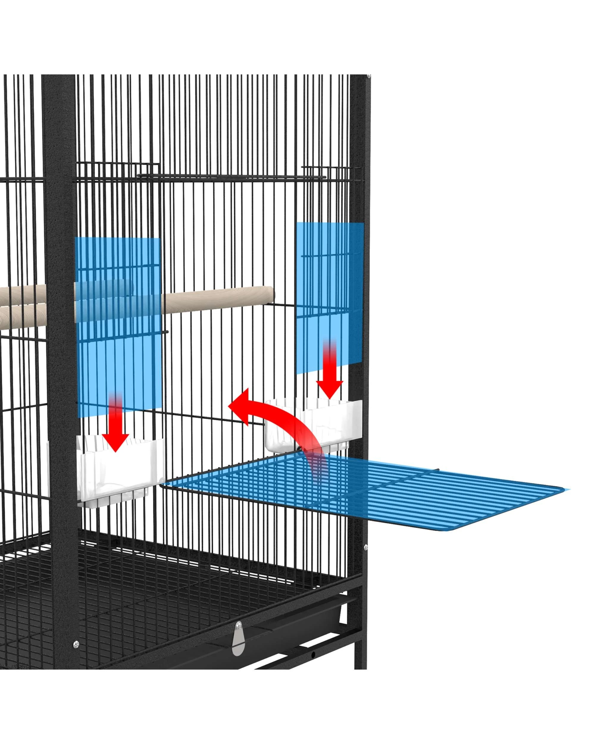 5 Advwin Bird Cage 85CM Parrot Aviary, 5 of 9