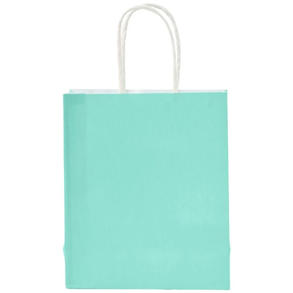 2 J. Burrows Kraft Bags Small Mint Green 25 Pack, 2 of 2