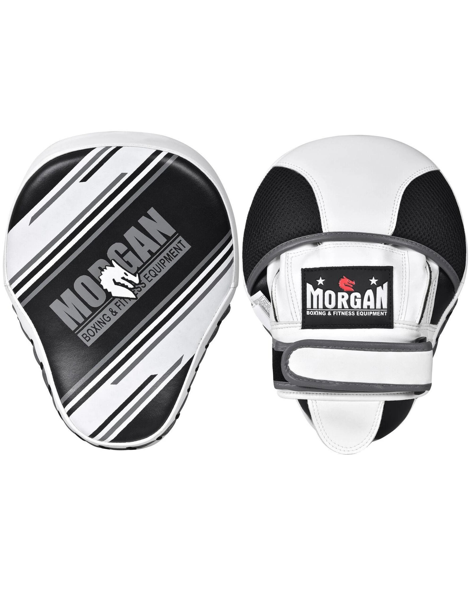2 Morgan Aventus Leather Curved Focus Pads Pair, 2 of 5