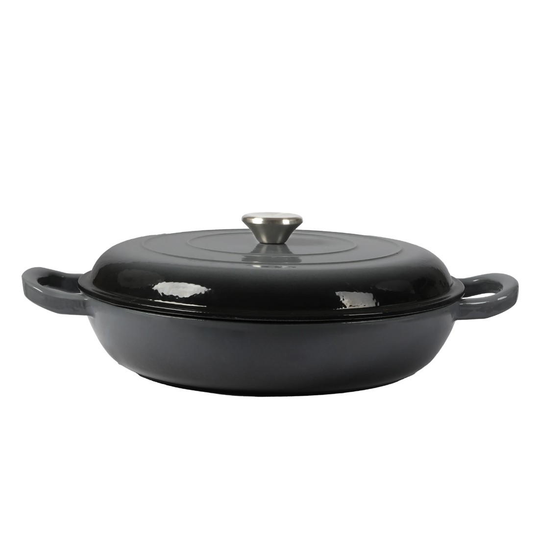 1 Toque Cast Iron Dutch 3.5l - Black, 1 of 6