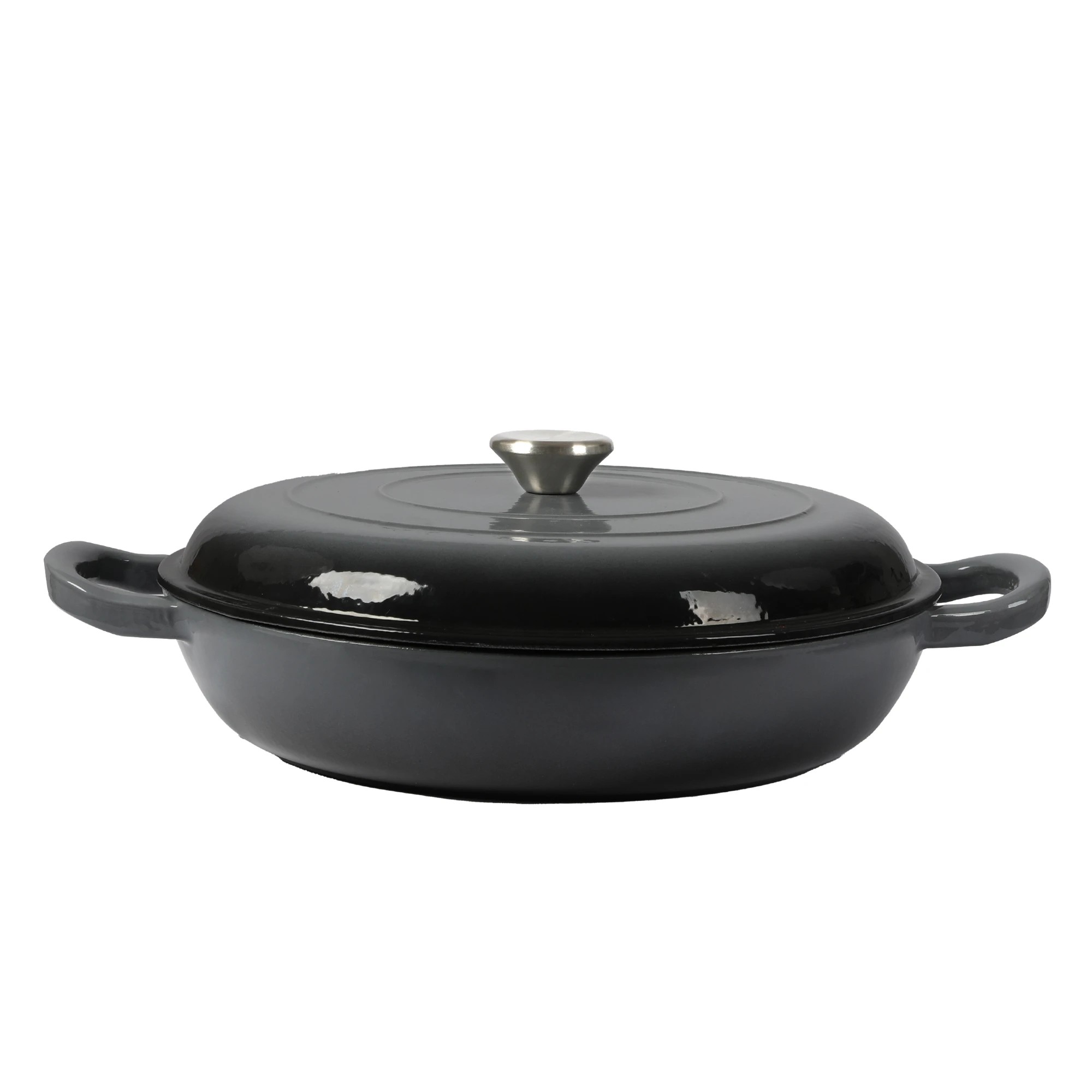 1 Toque Cast Iron Dutch 3.5l - Black, 1 of 6