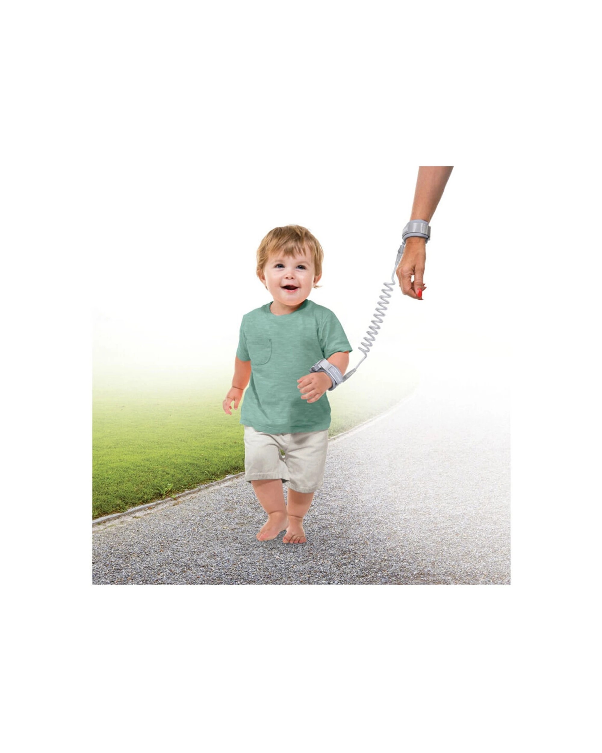 2 Dreambaby Within Reach Wrist Buddy Kids Toddler Harness Adjustable - Grey, 2 of 4