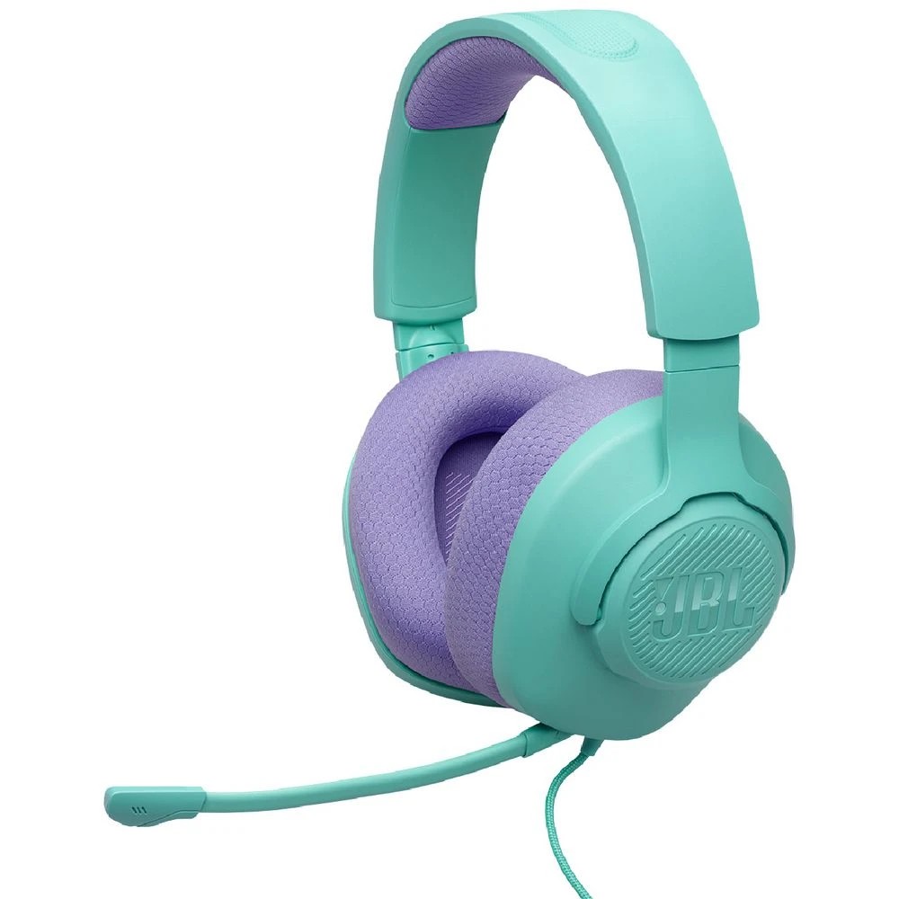 6 JBL Quantum 100 Headset Cyan, 6 of 10