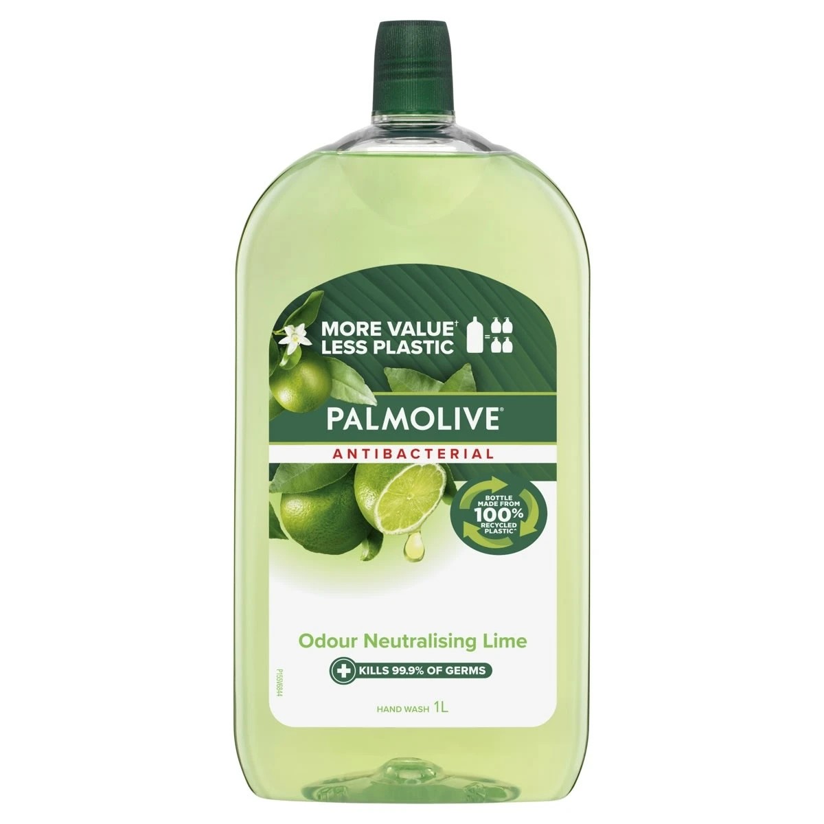 1 Palmolive Antibacterial Liquid Hand Wash Soap Refill 1L - Odour Neutralising Lime, 1 of 7