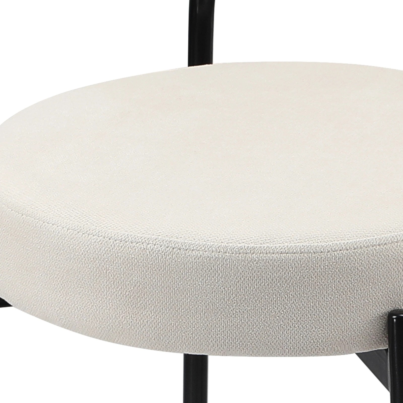 8 Oikiture 2x Bar Stools Kitchen Dining Chairs Counter Stool
 - Beige, 8 of 10